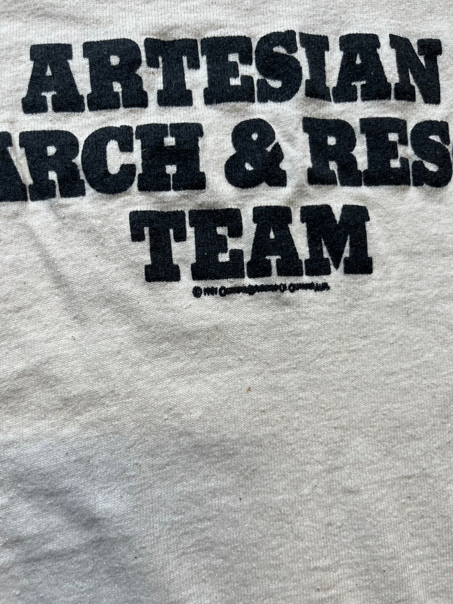 1981 Artesian Search & Rescue Jersey