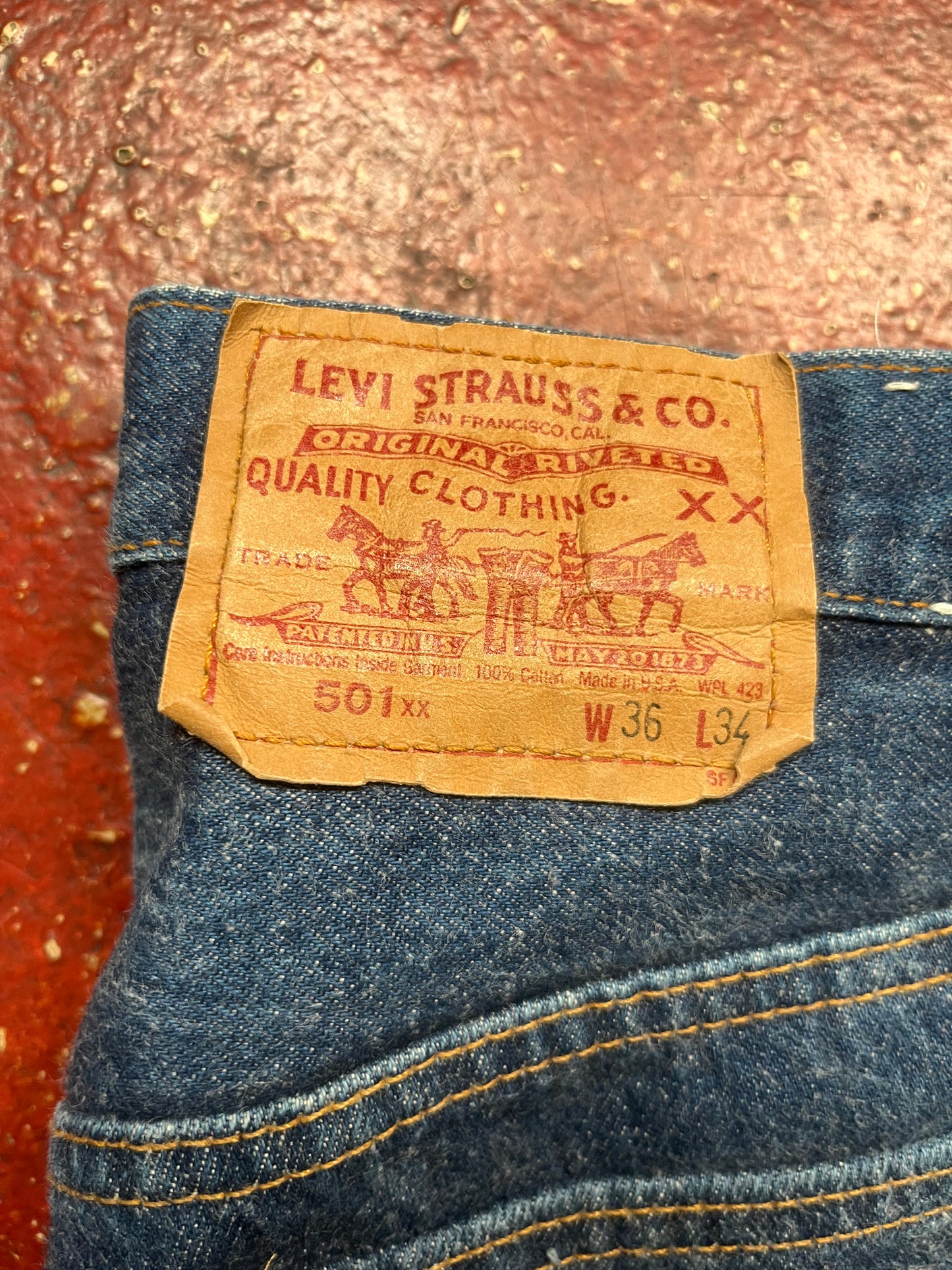 80s Levis 501s Jeans