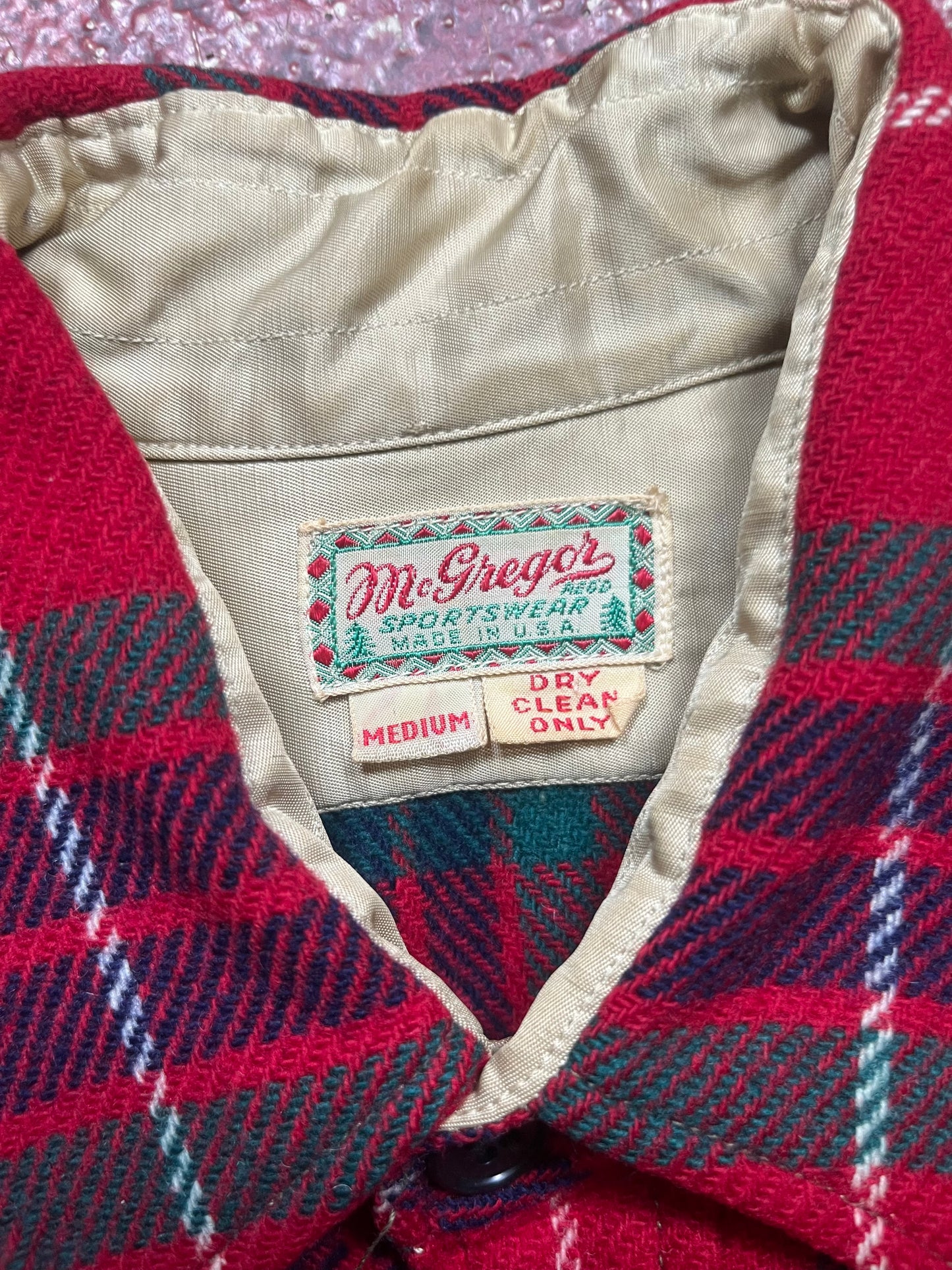 50s McGregor Wool Flannel