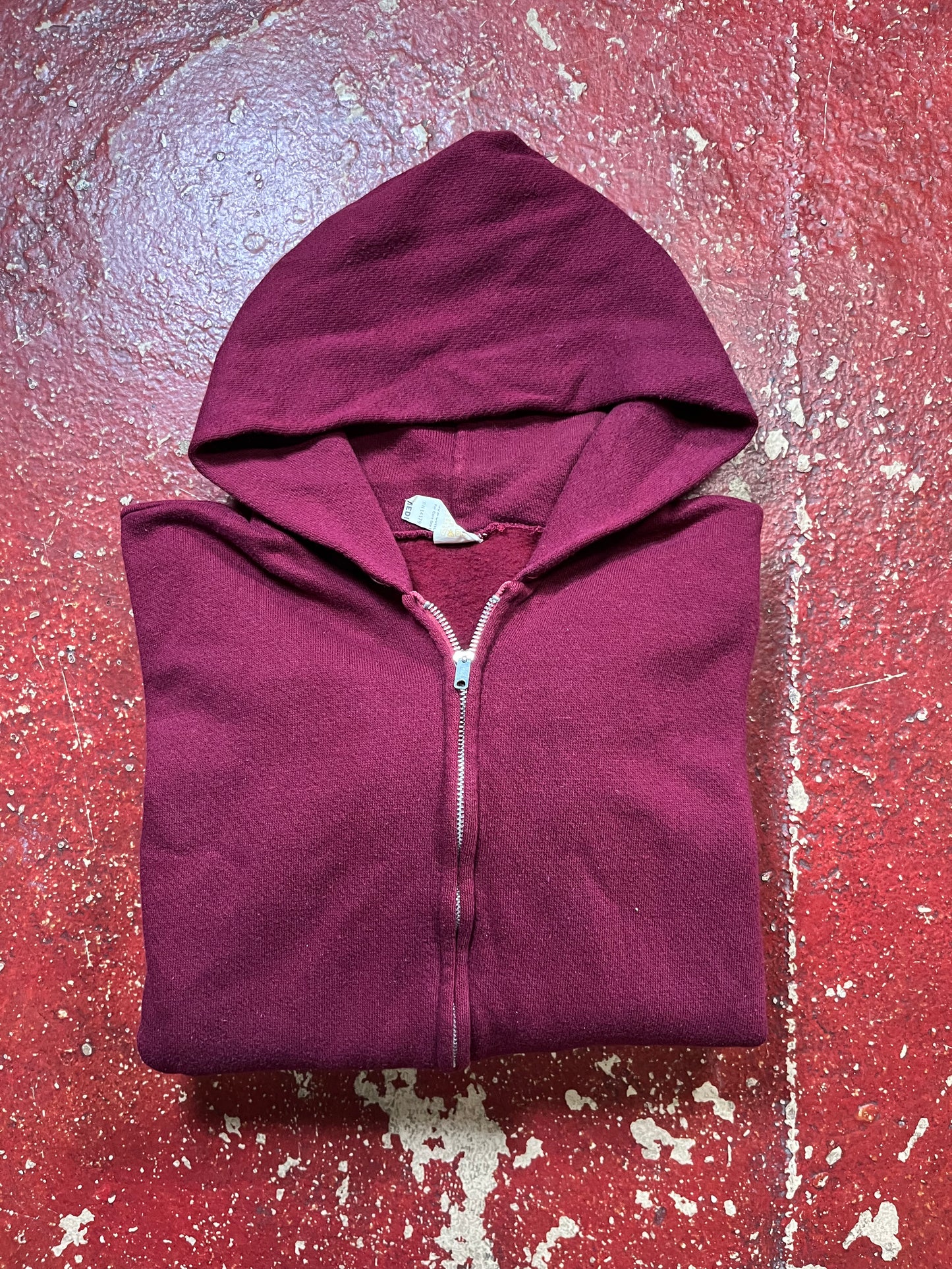 70s Maroon Hoodie