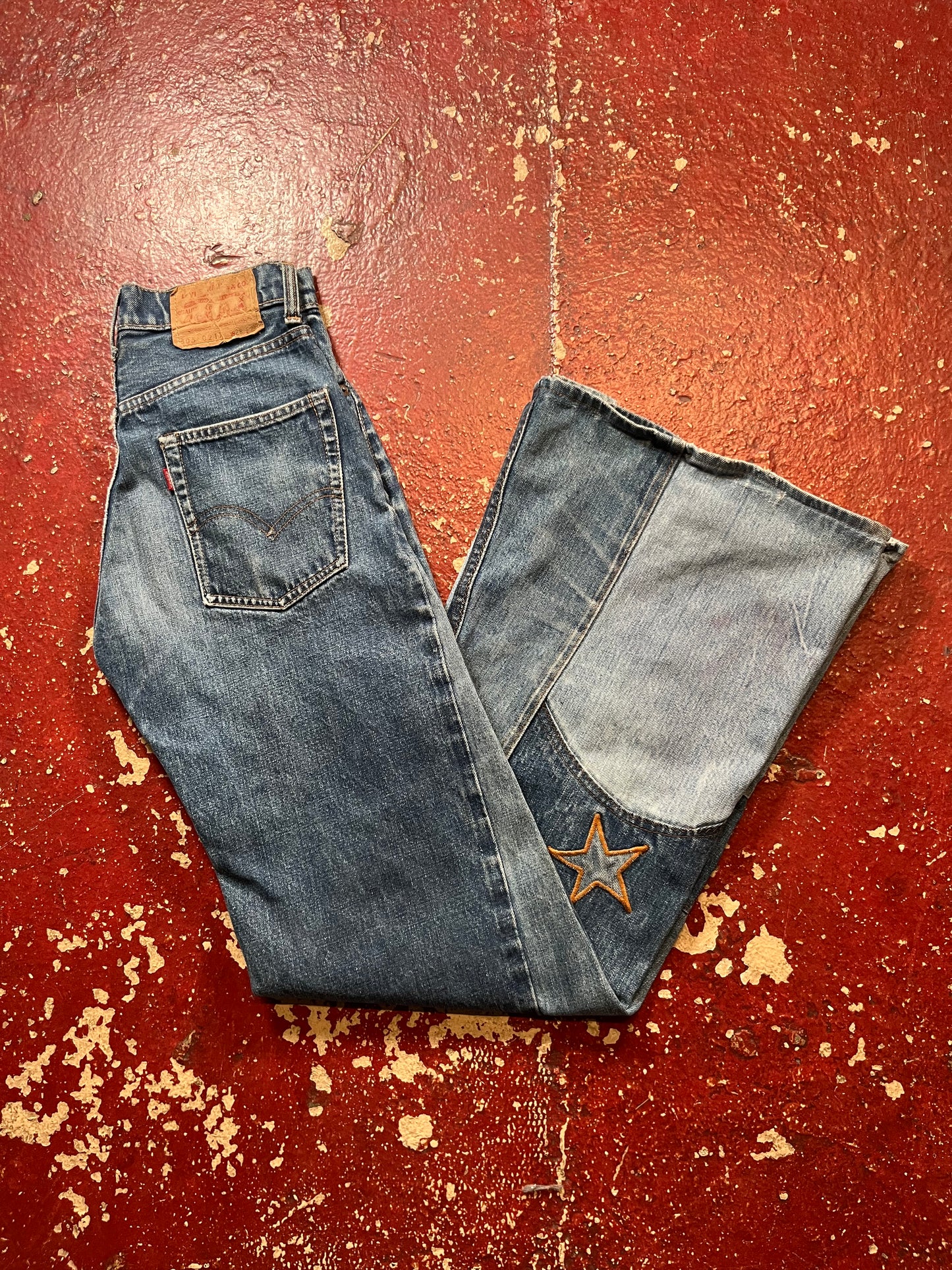 60s Levi’s 505s Big E Bell Bottom Jeans