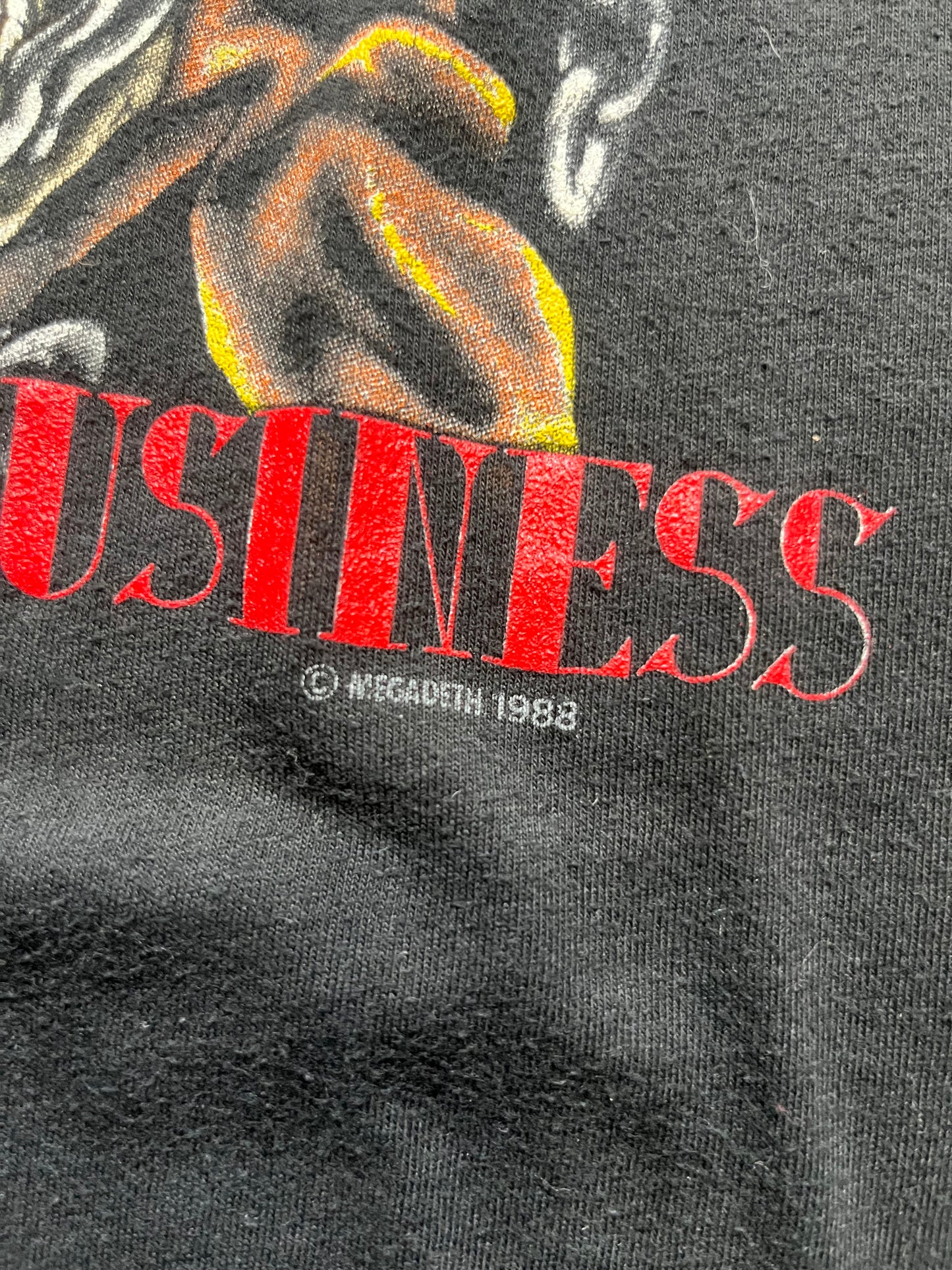 1988 Megadeth “Killing Is My Business” Tee