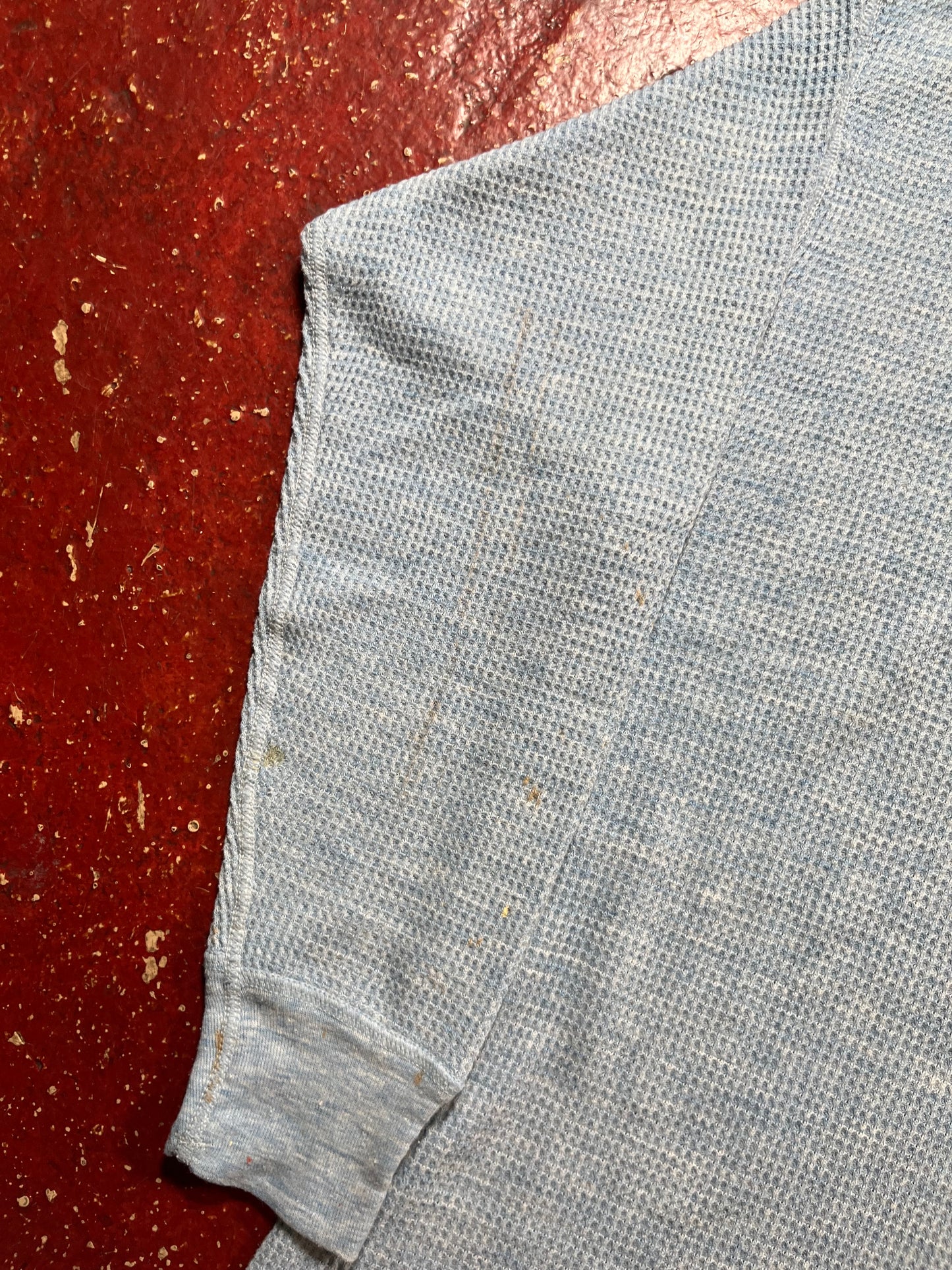 70s Long John Blue Thermal