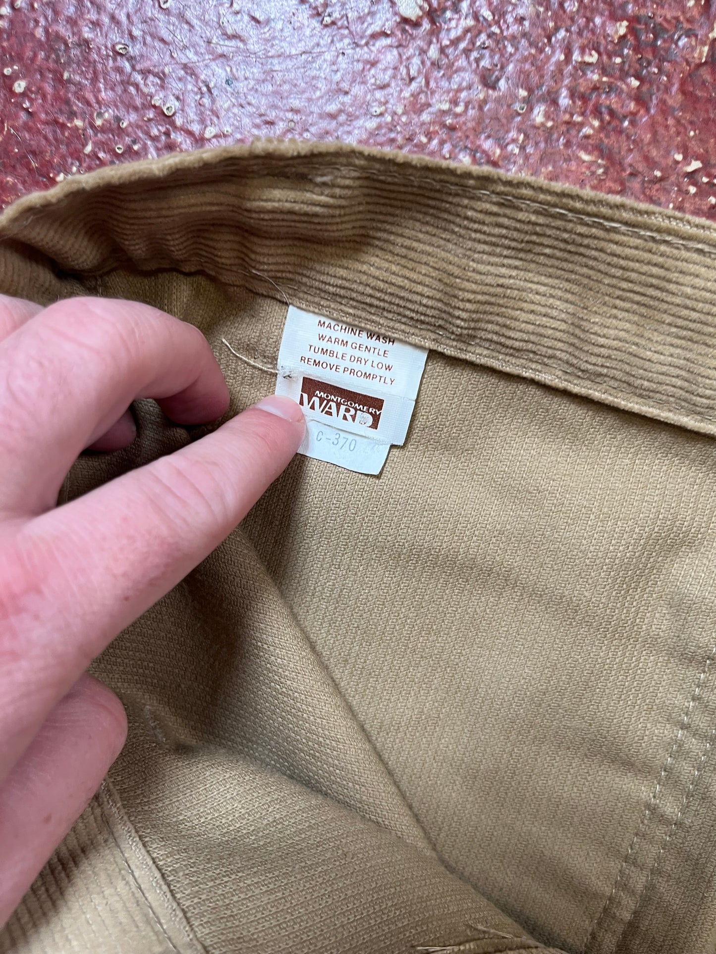 70s Montgomery Ward Corduroy Pants