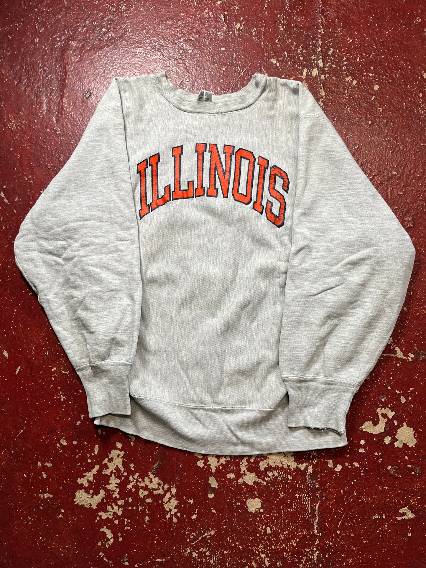 80s Champion Reverse Weave Illinois Crewneck