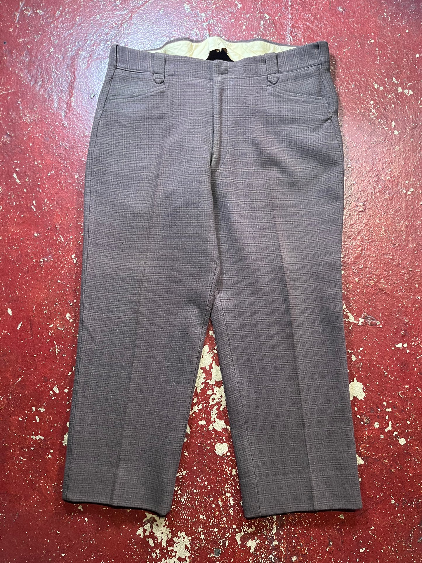 50s/60s Pendleton Brown Western Pants