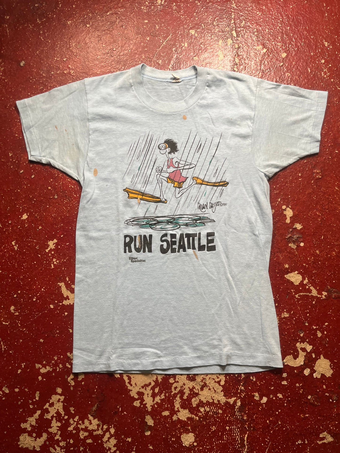 80s Run Seattle Tee