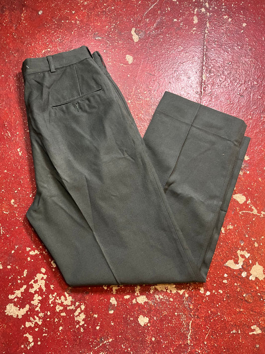 50s Green Whipcord Pants