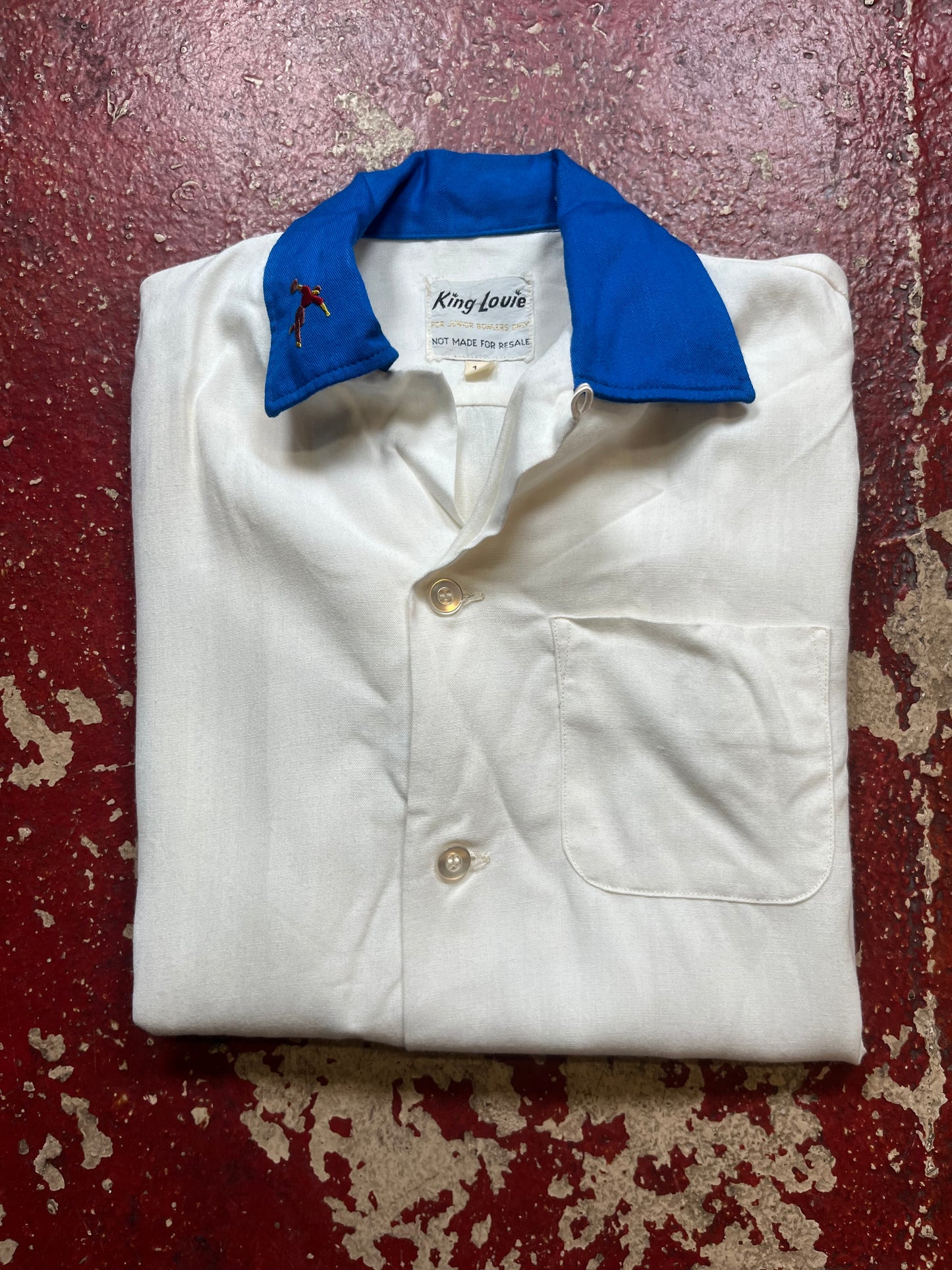 60s King Louie Rayon Bowling Shirt