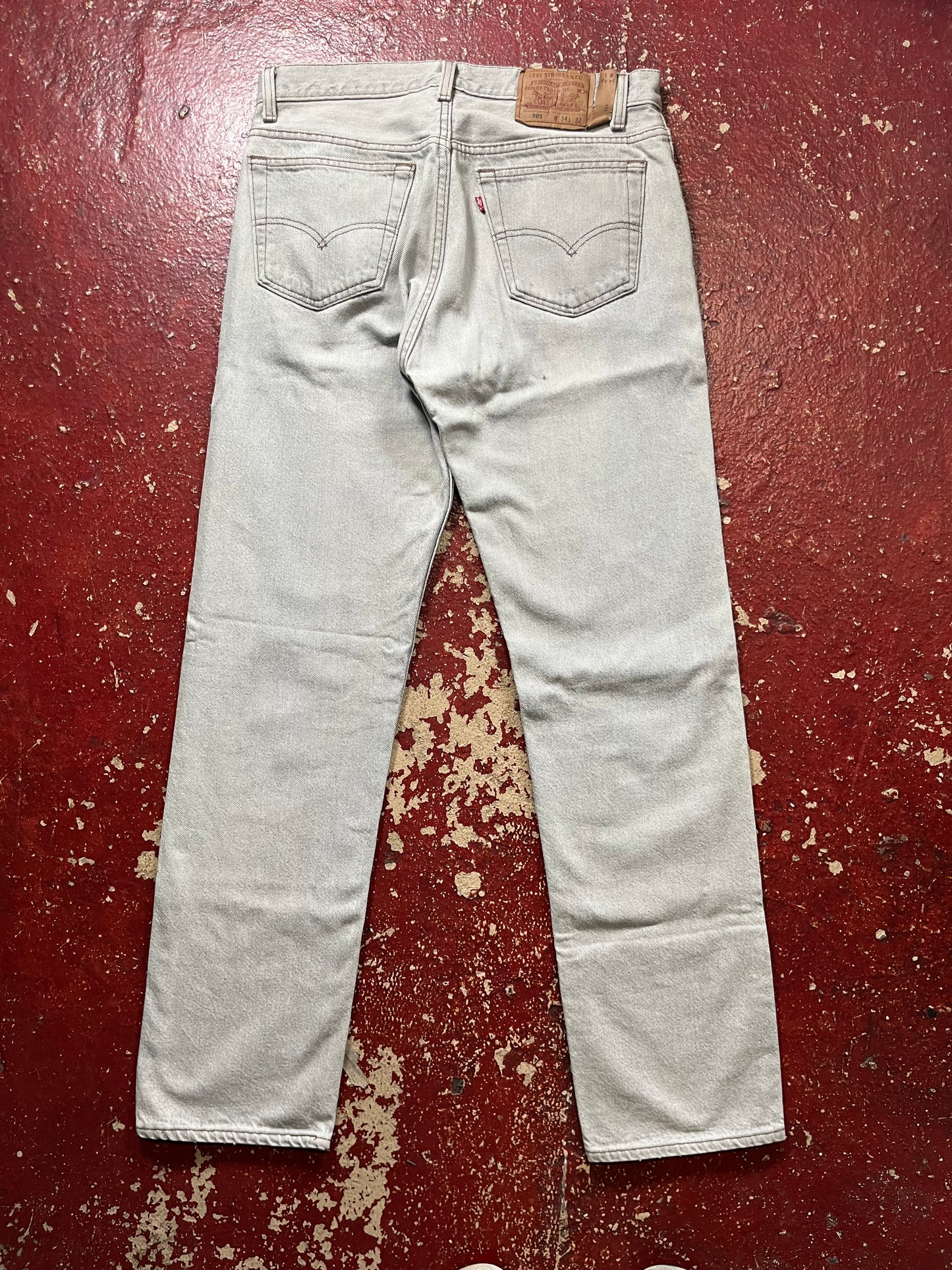 90s Levi’s 501s Grey Jeans