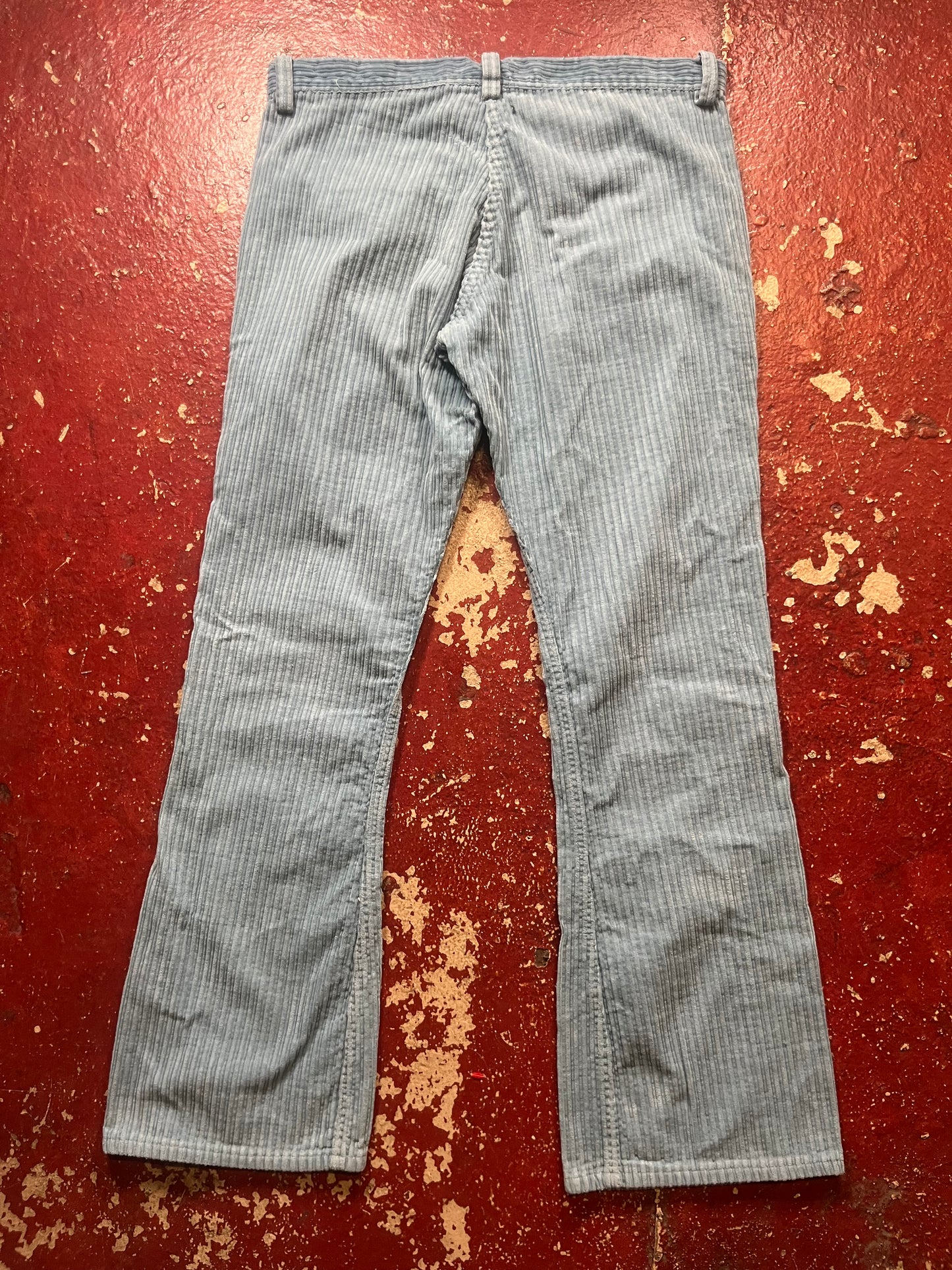 60s/70s Blue Corduroy Pants