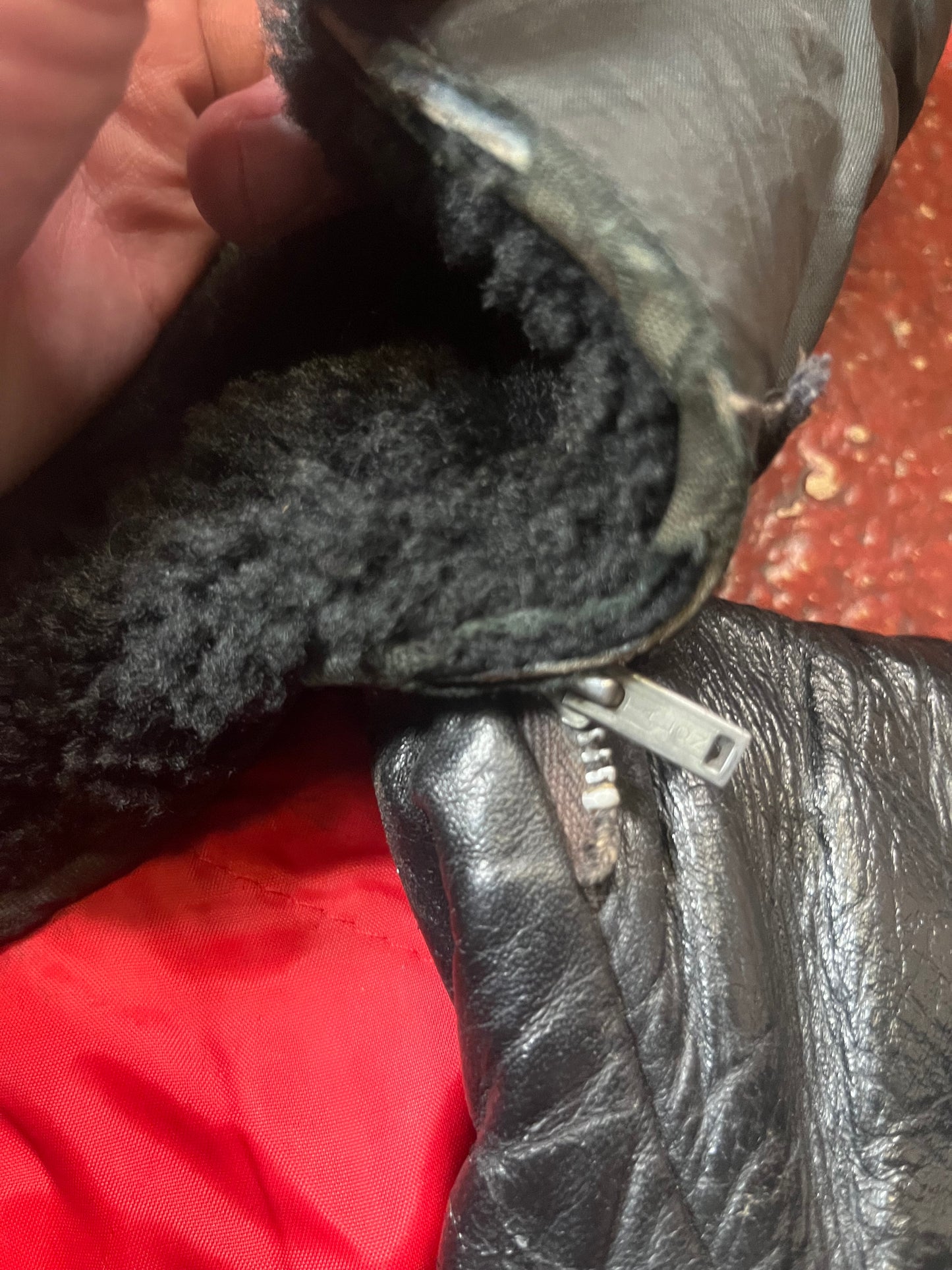 50s D Pocket Leather Jacket