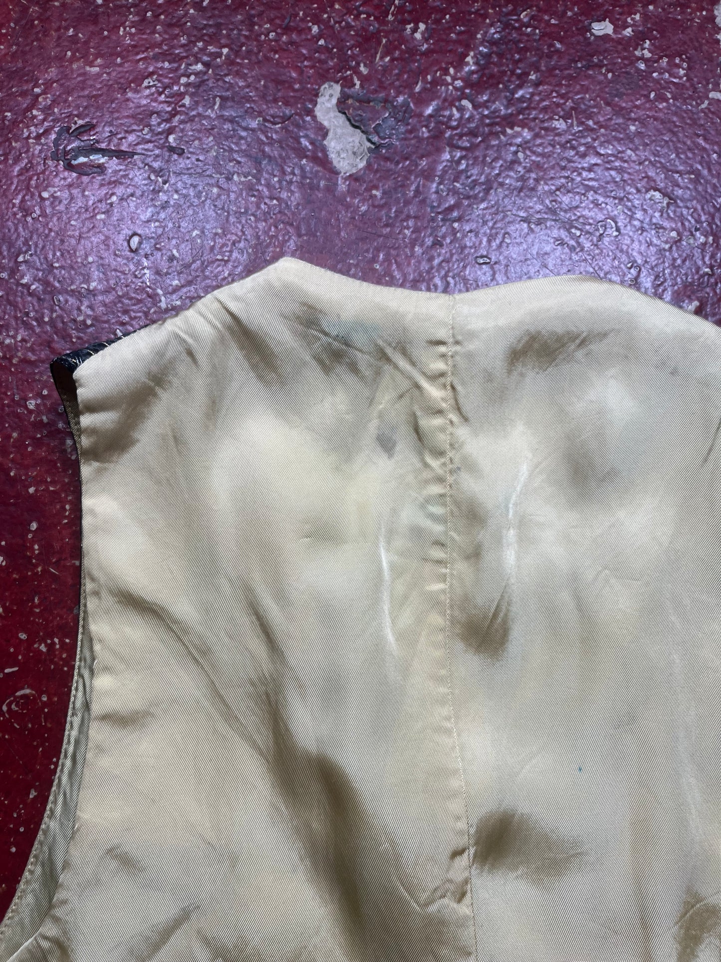 50s Saddle Sturdy Dress Vest