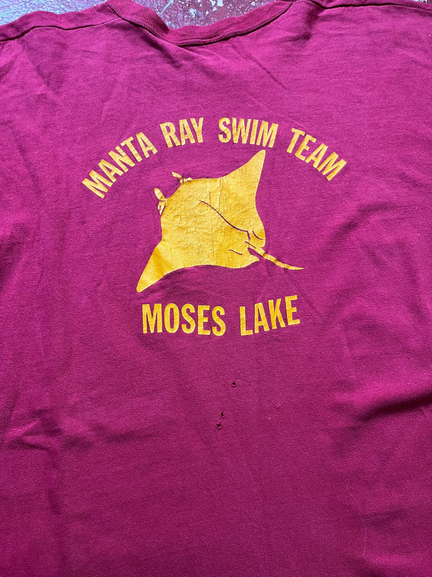 70s Russell Manta Ray Swim Team Tee