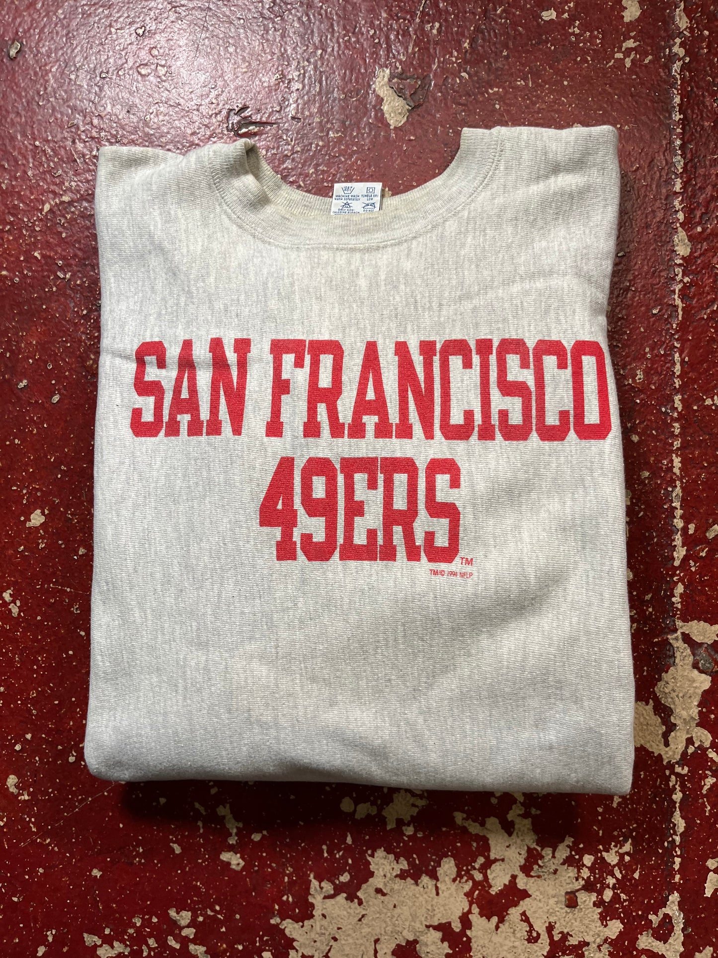 90s Champion Reverse Weave San Francisco 49ers Crewneck