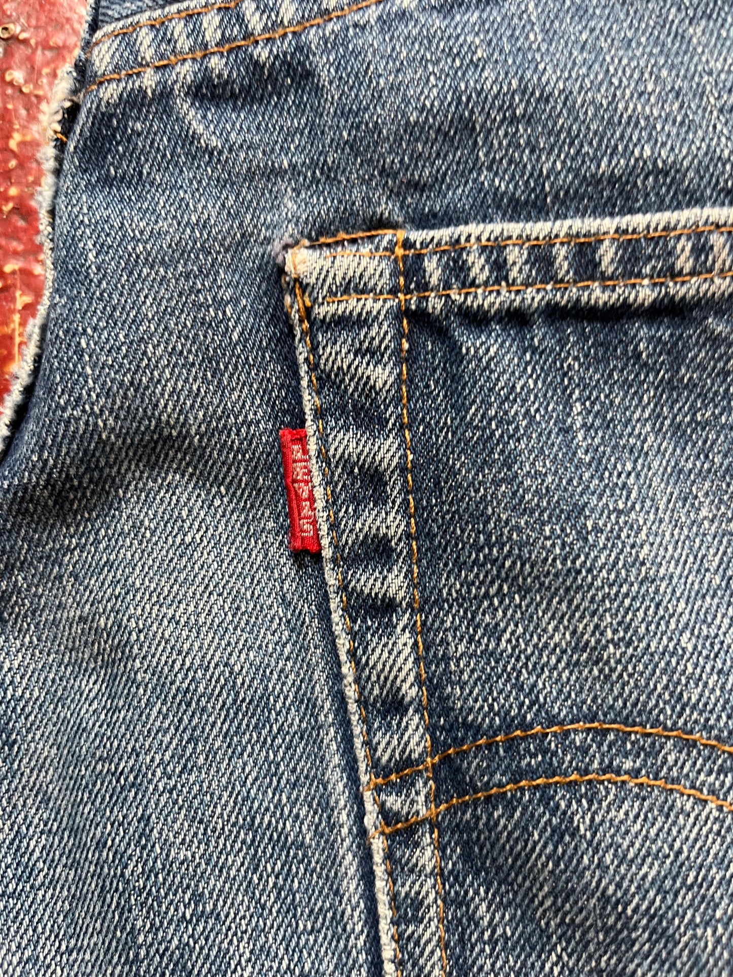 60s Levi’s 505s Big E Bell Bottom Jeans