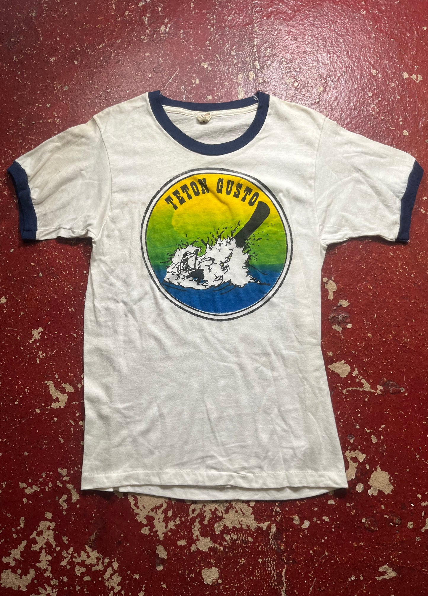 70s/80s Teton Gusto Ringer Tee