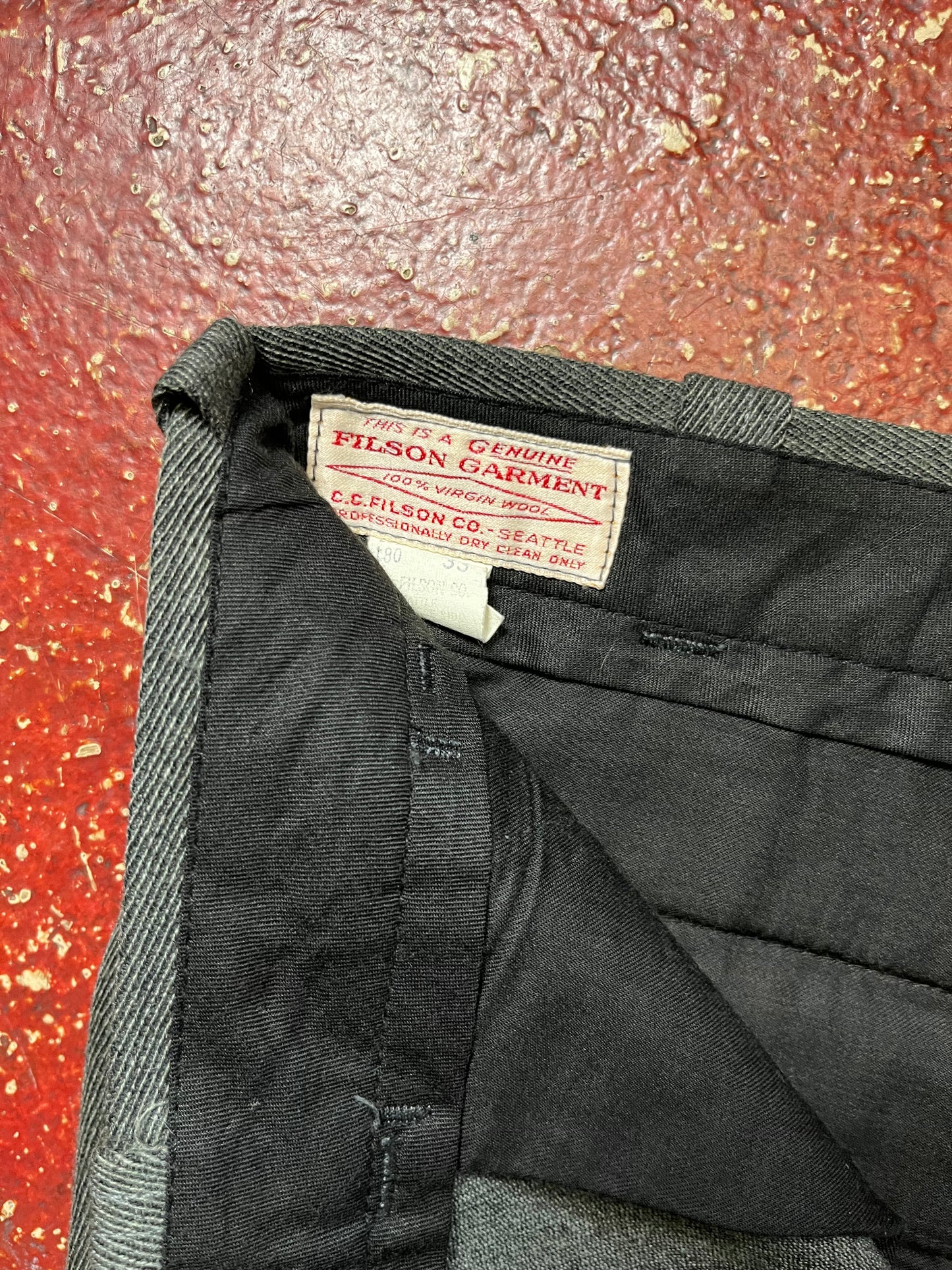 70s Filson Grey Whipcord Pants