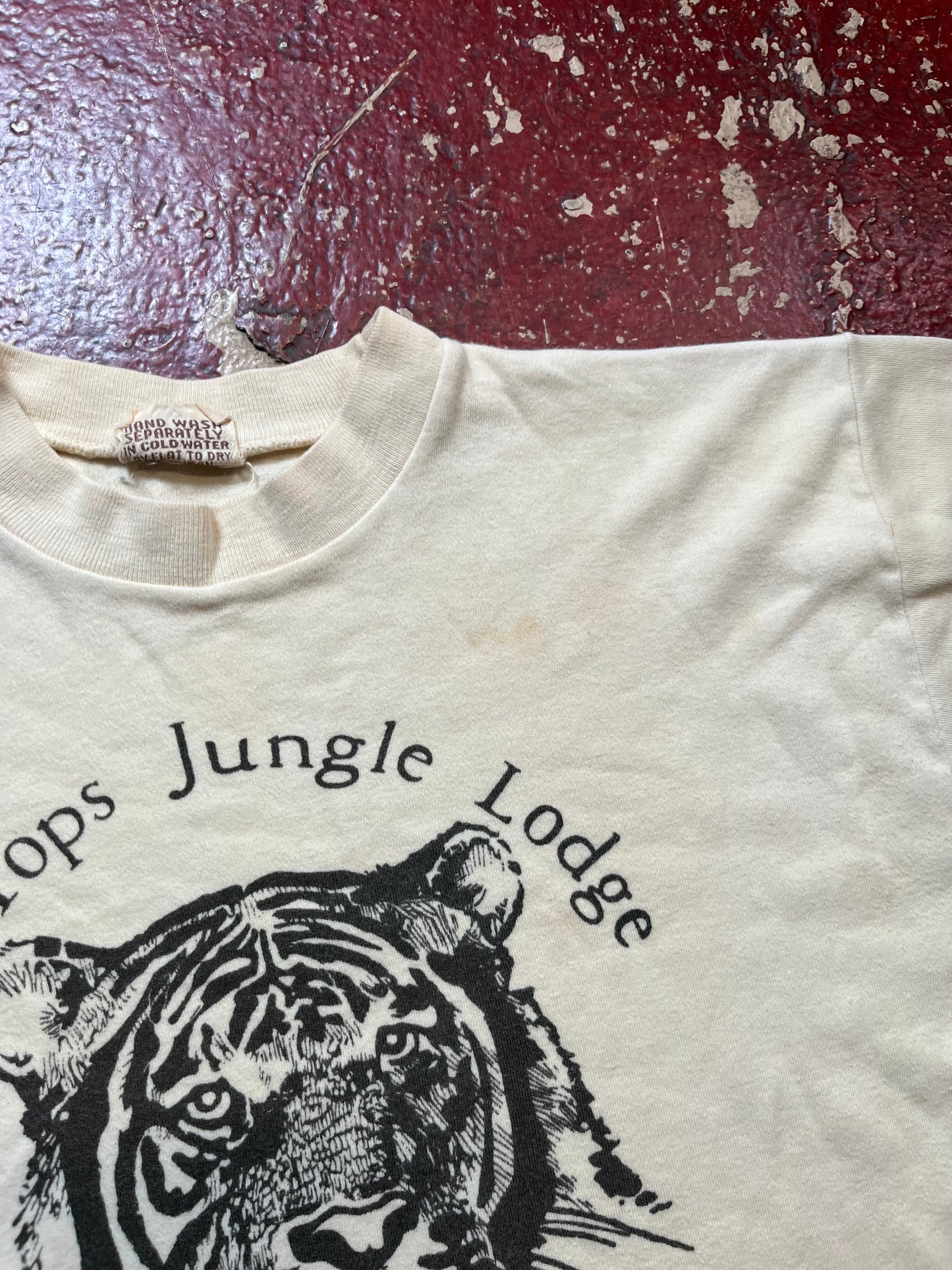 70s/80s Tiger Tops Jungle Lodge Tee