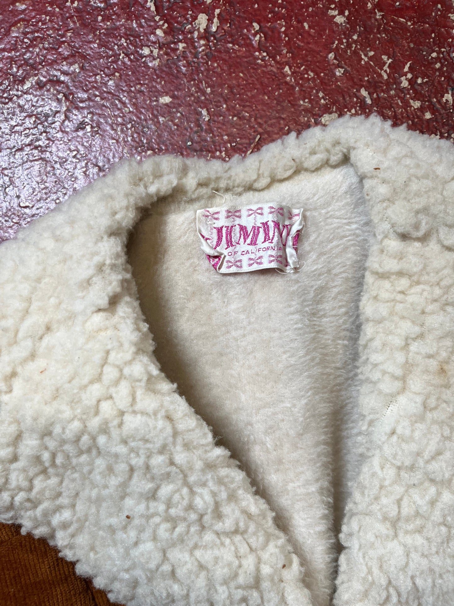 60s/70s Jimini Corduroy Sherpa Women’s Jacket