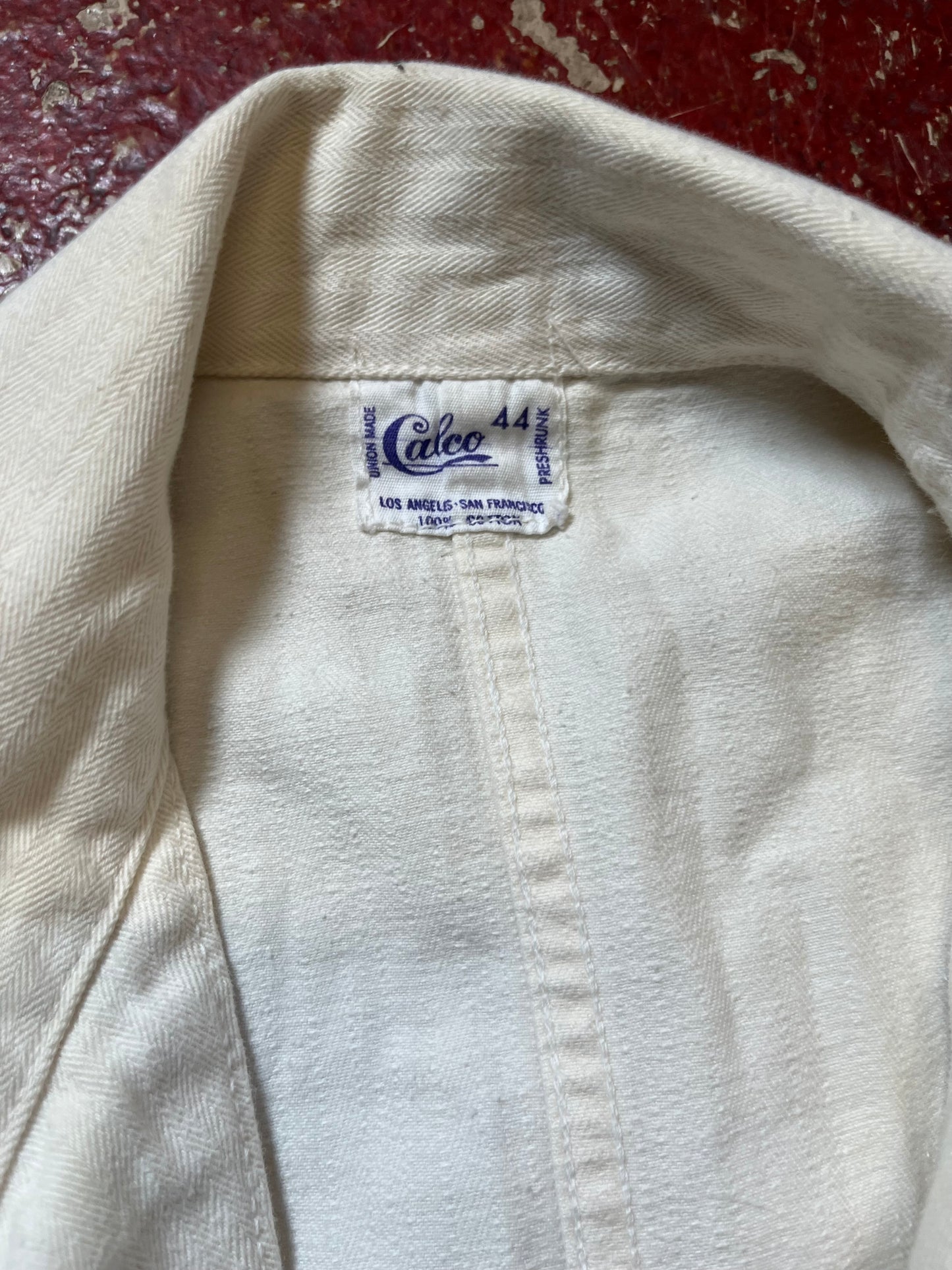 40s/50s Calco White Coveralls