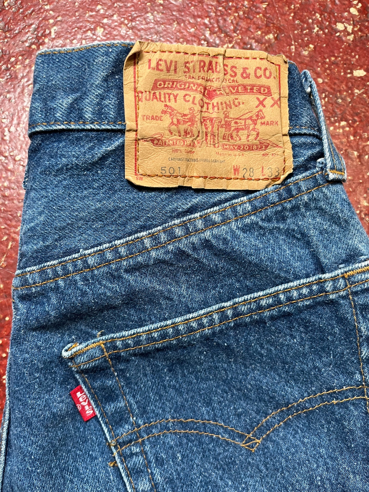 80s Levi’s 501s Jeans
