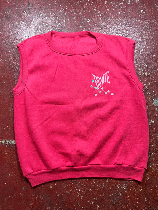 1983 David Bowie “Lets Dance” Sleeveless Sweater