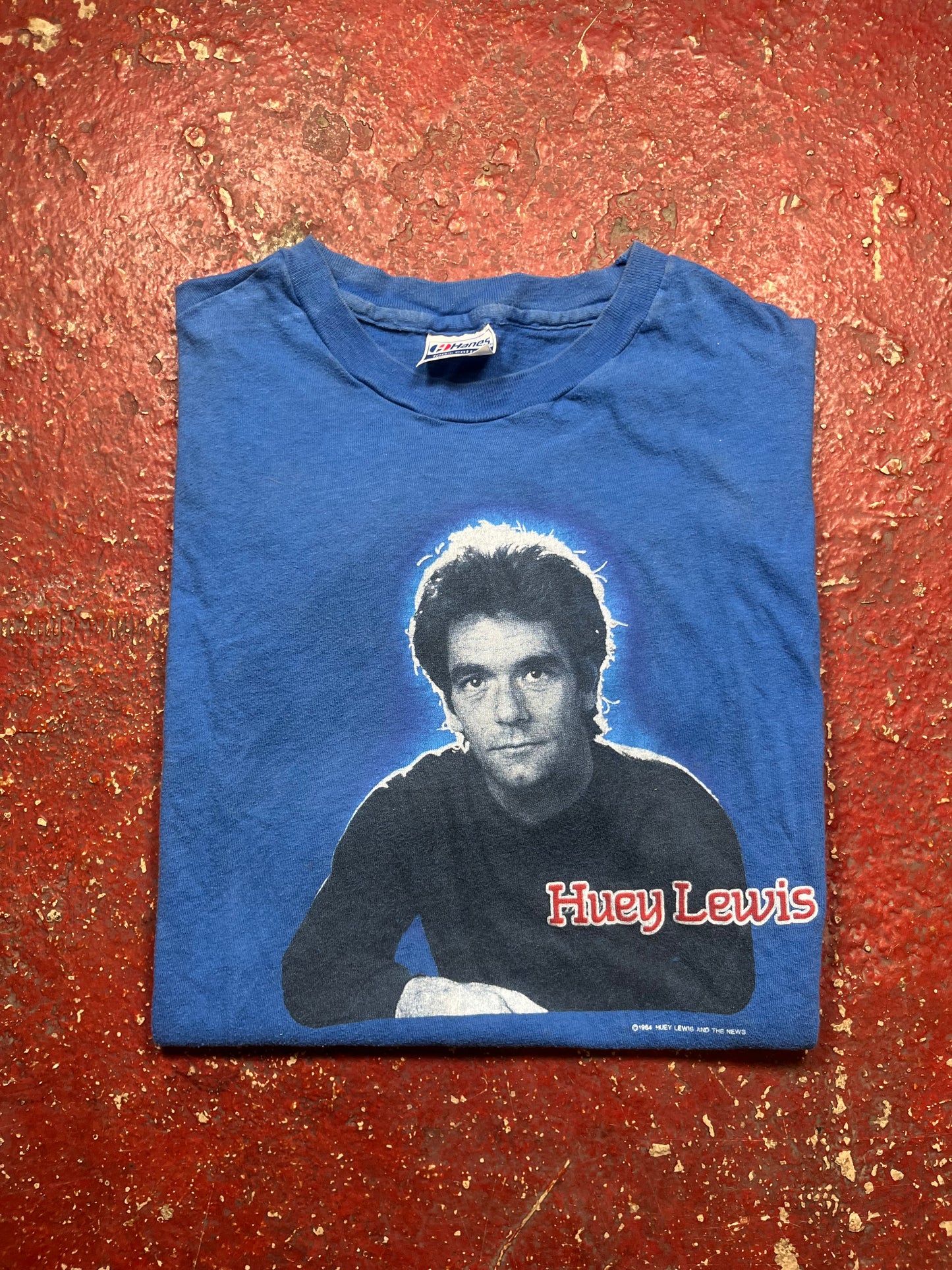 1984 Huey Lewis & The News Tee