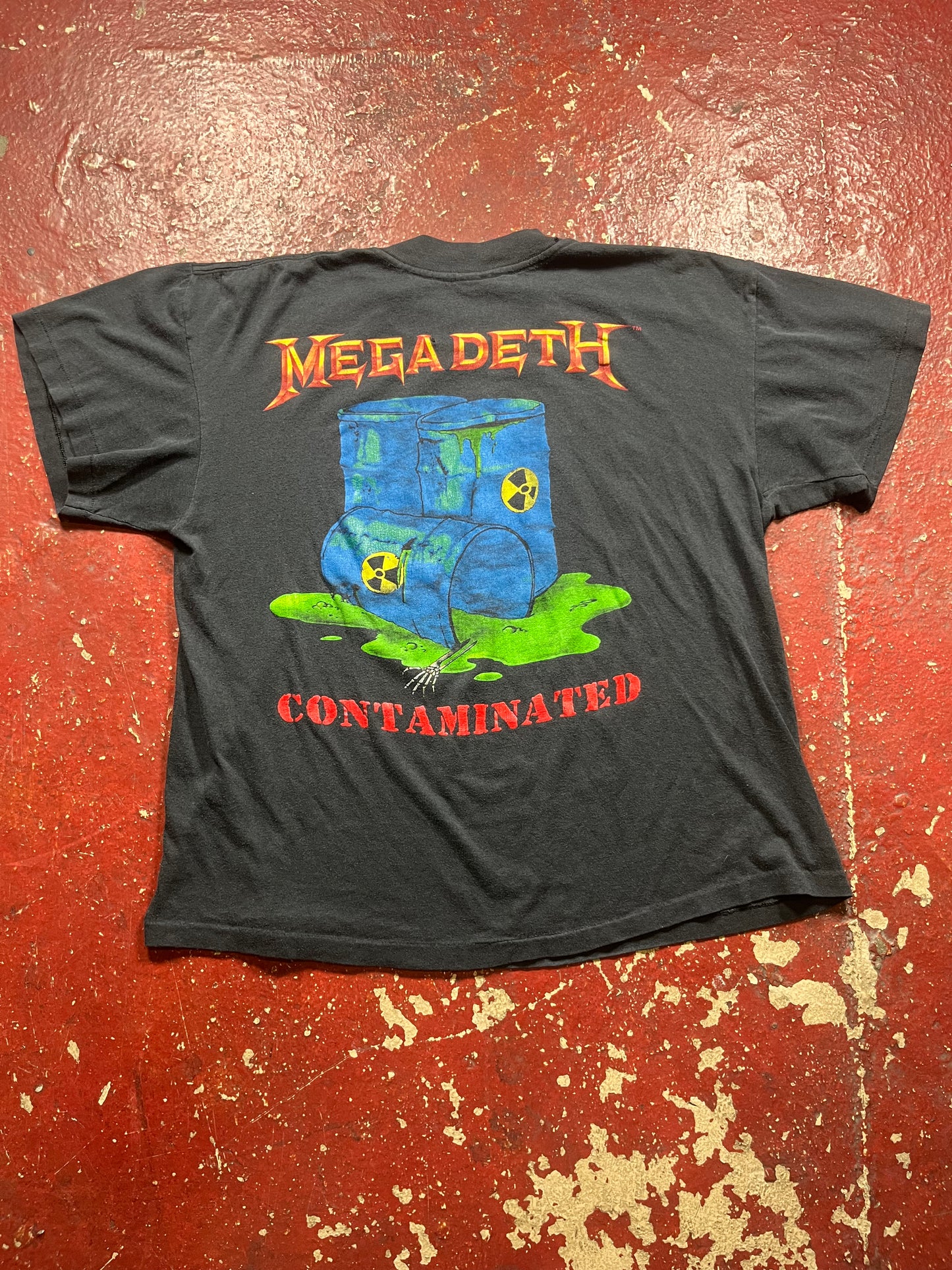 1989 Megadeth “Contaminated” Tee