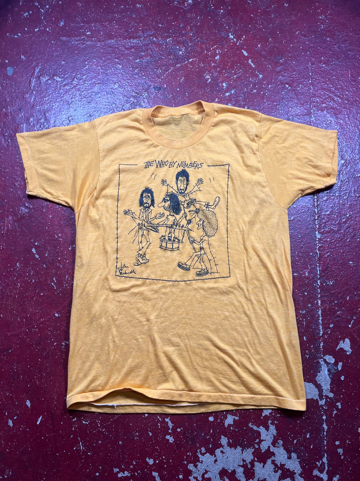 1975 The Who By Numbers Tee