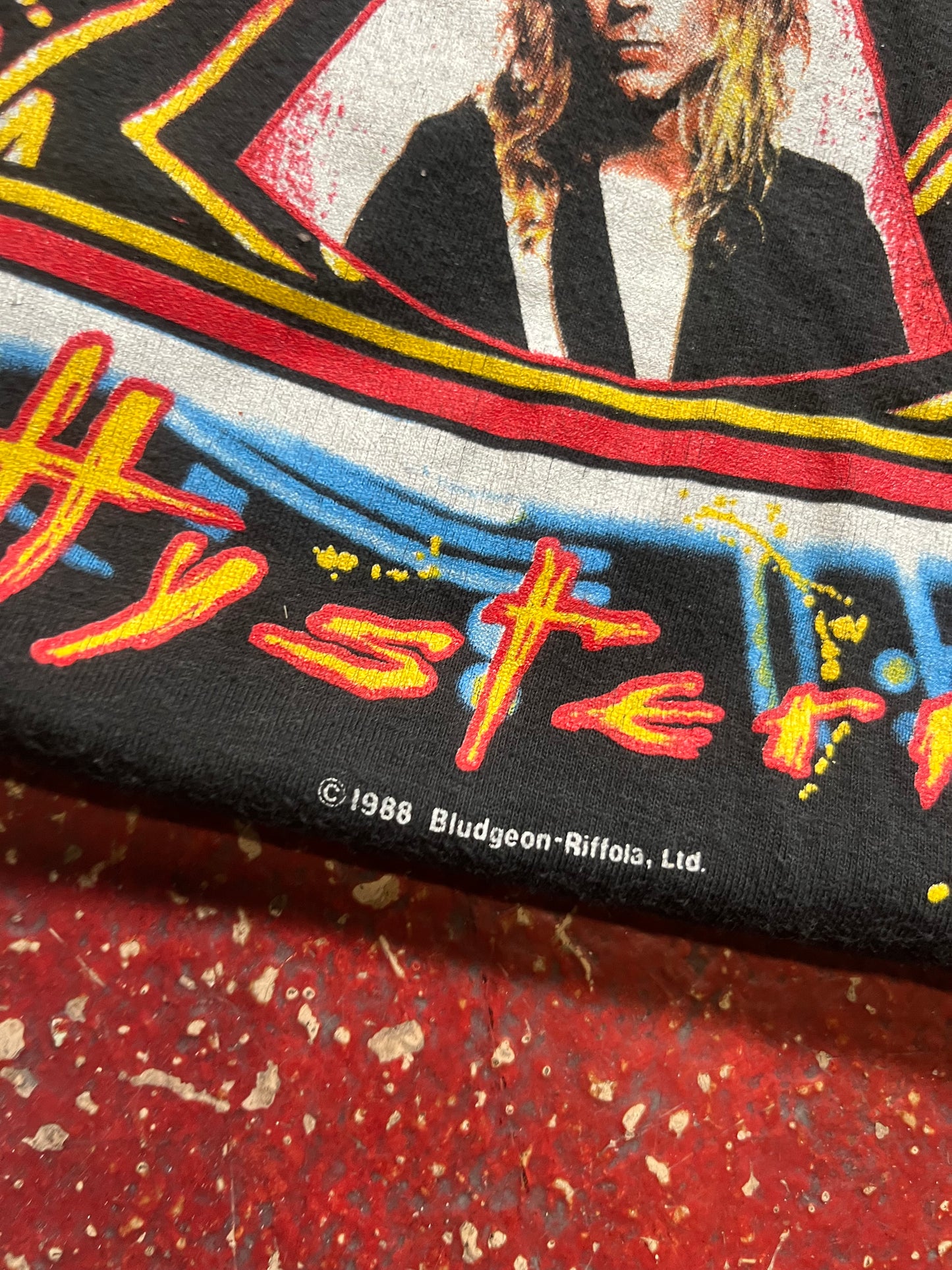 1988 Def Leppard Hysteria Tee