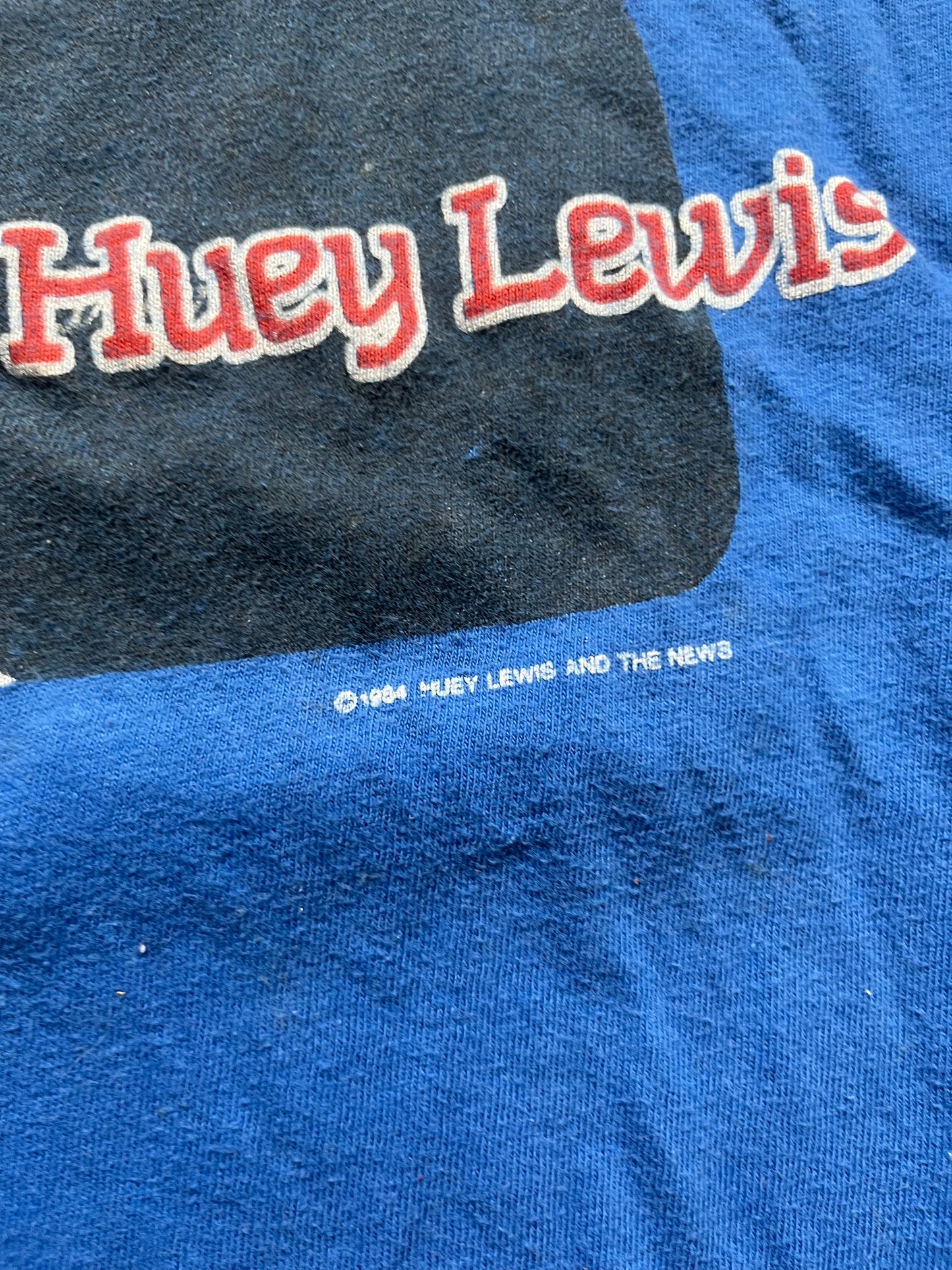 1984 Huey Lewis & The News Tee