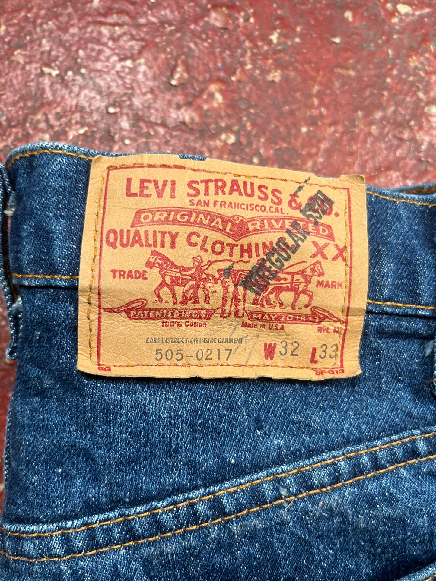 80s Levis 505s Jeans