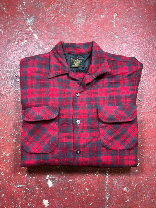 60s Sportsman Loop Collar Flannel