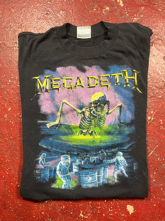 1989 Megadeth “Contaminated” Tee