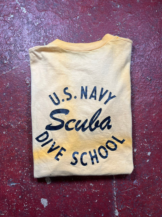 70s US Navy Scuba Dive School Tee