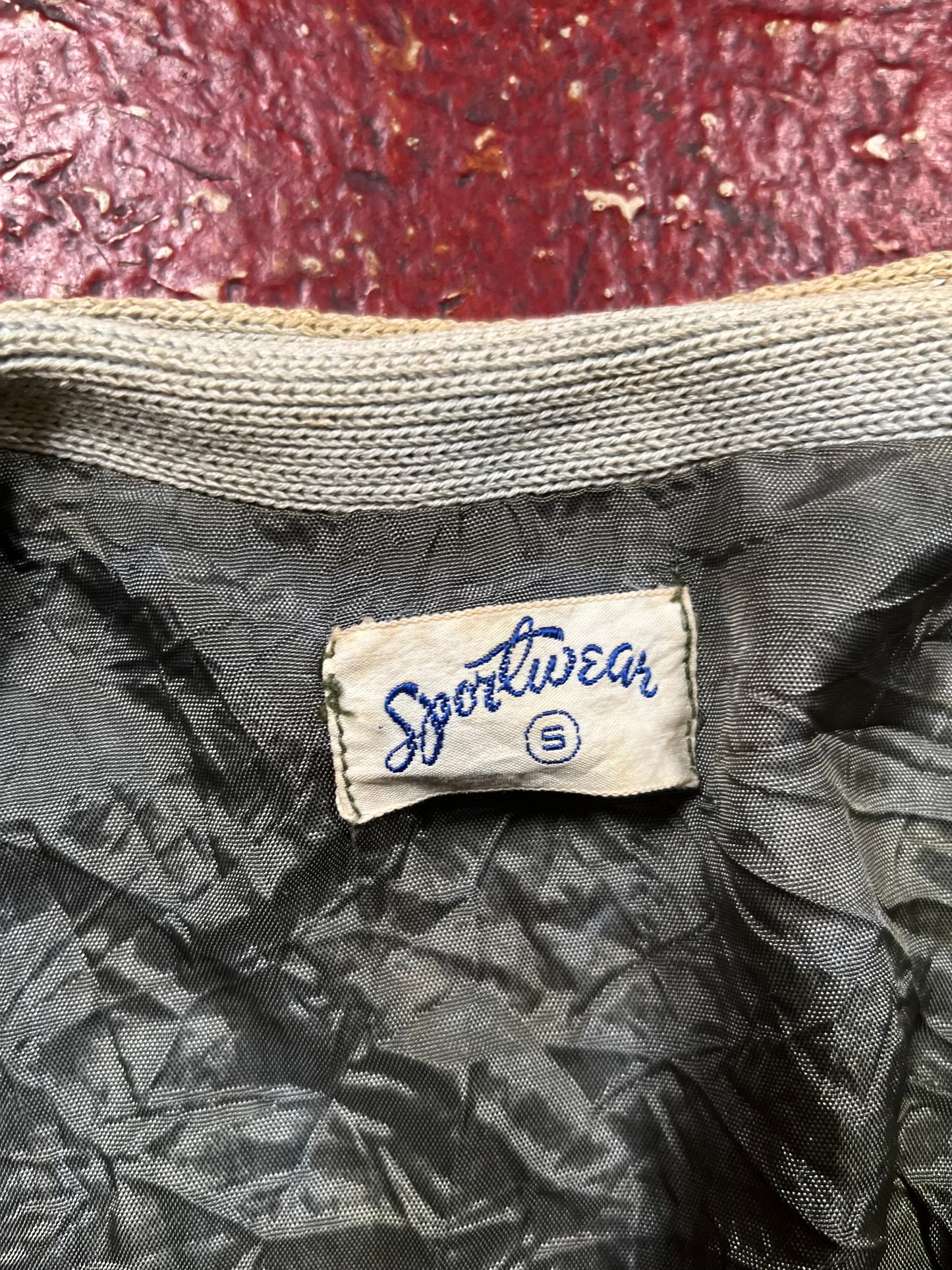 50s/60s Sportswear Cardigan