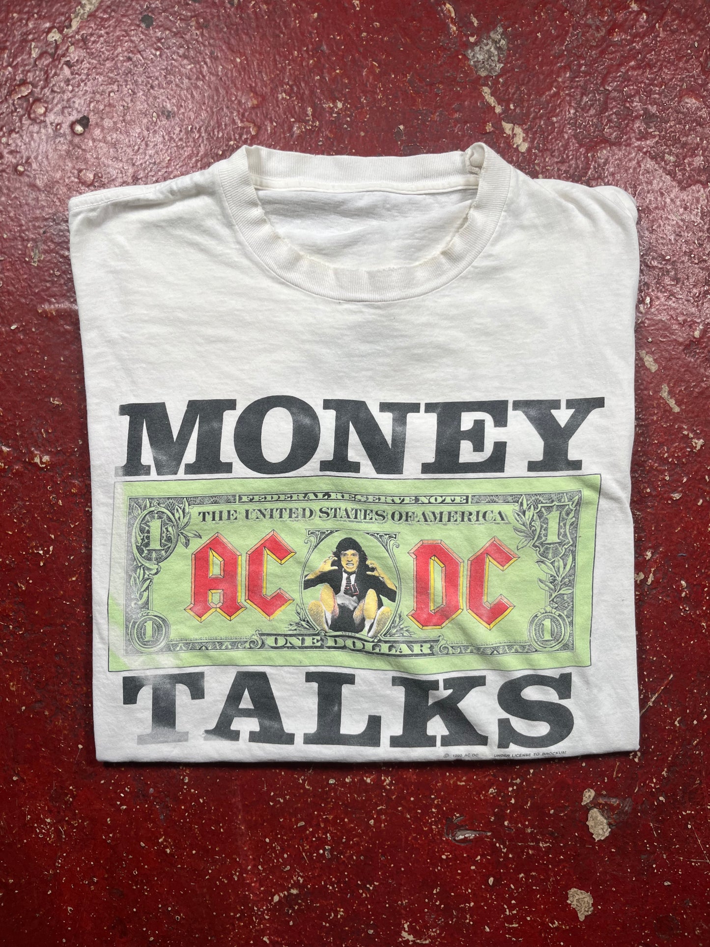 1990 ACDC “Money Talks” Tee