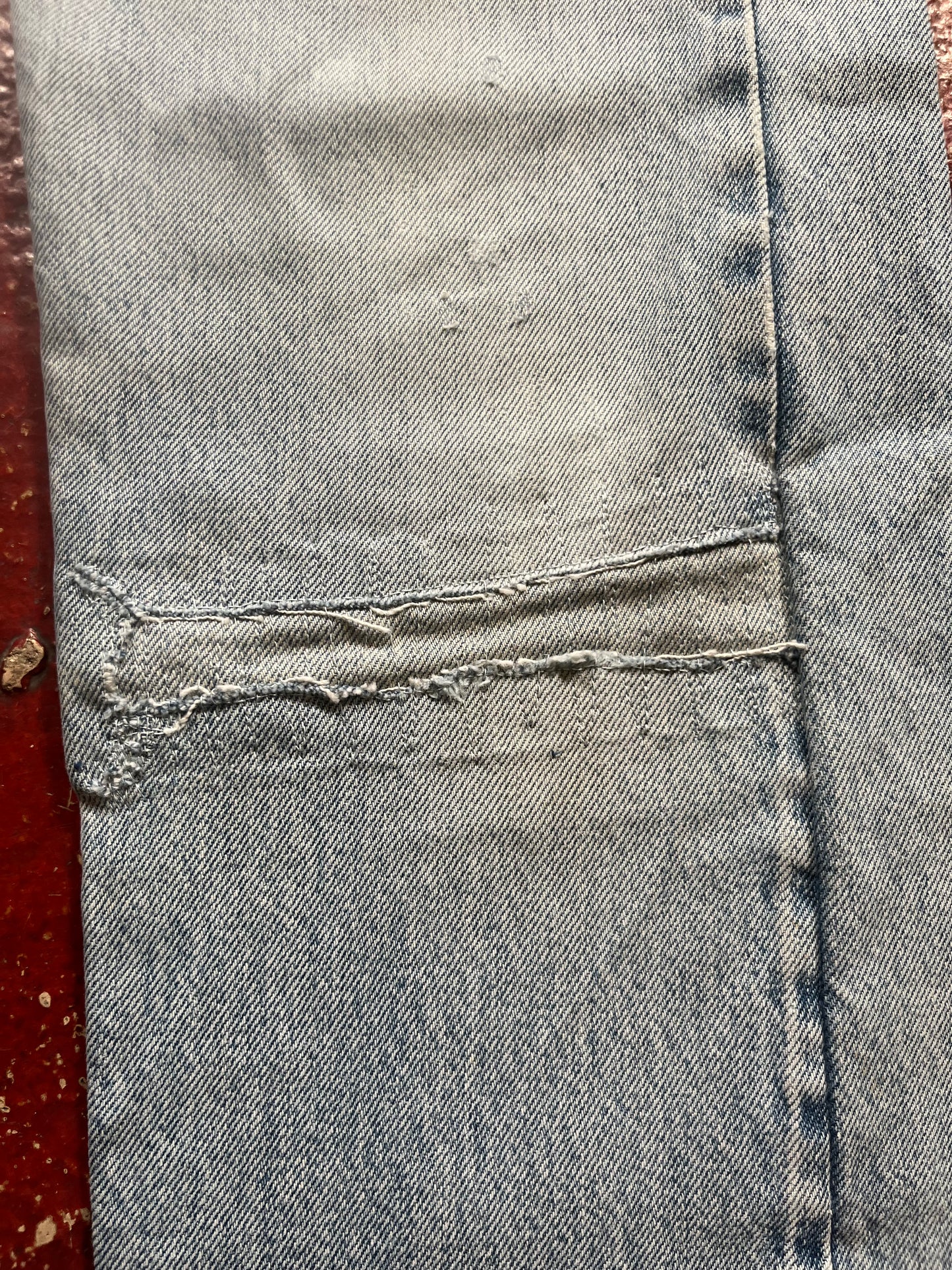 80s Levis 501s Redline Jeans