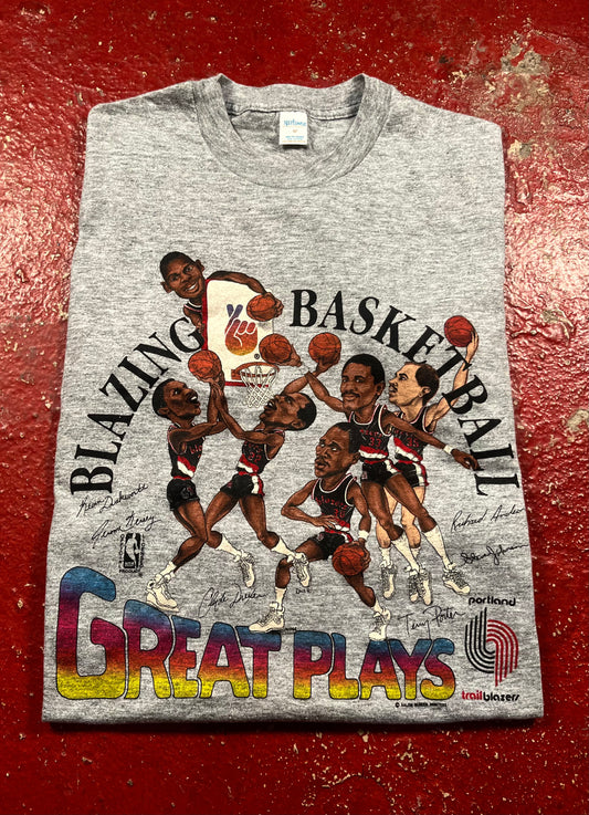 80s Portland Trail Blazers Tee