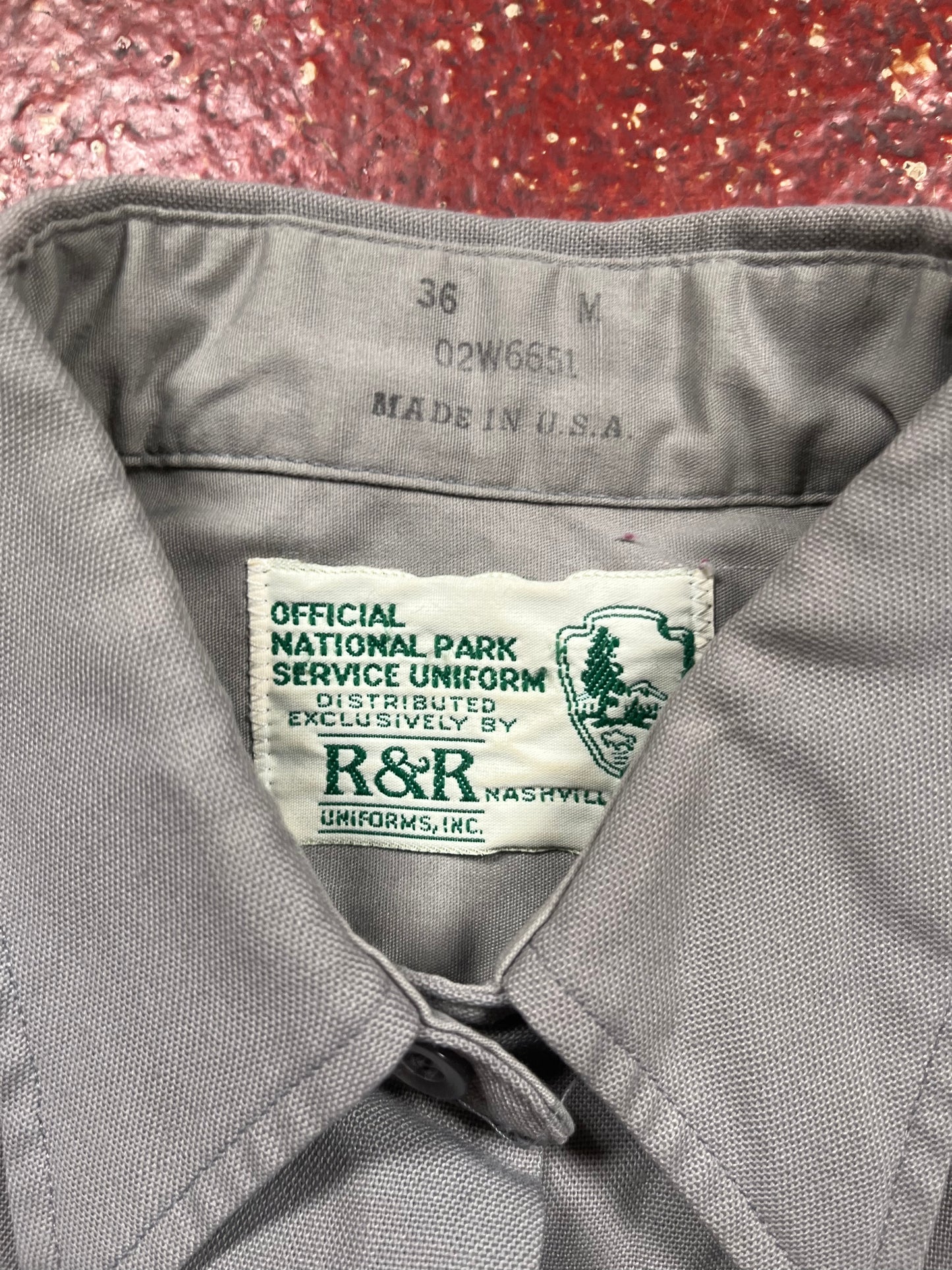 60s/70s National Park Service Long Sleeve Button Up