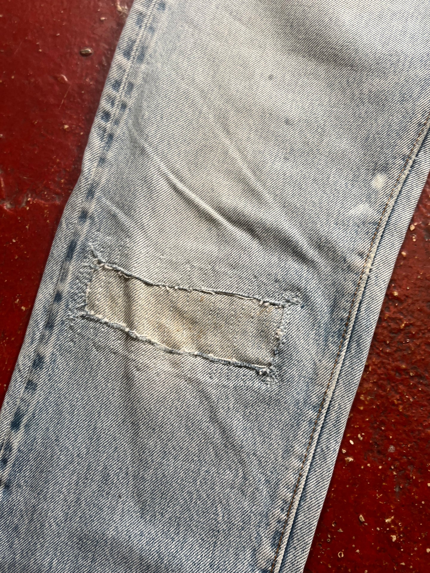 80s Levis 501s Redline Jeans