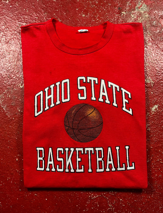 80s Champion Ohio State Basketball Tee