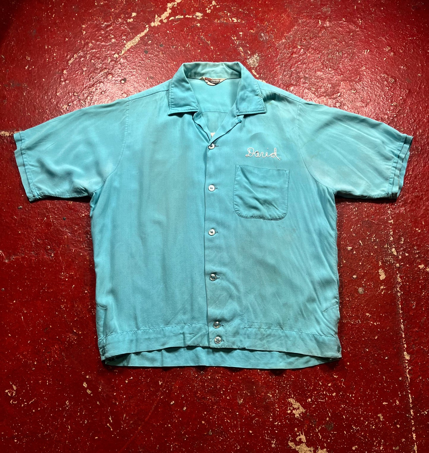 50s/60s Ampex Employees Club Bowling Shirt