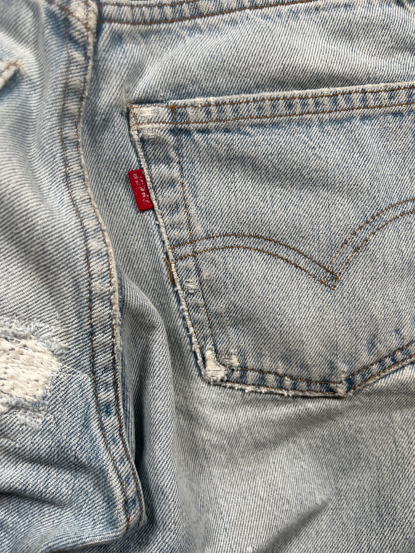 80s Levis 501s Redline Jeans