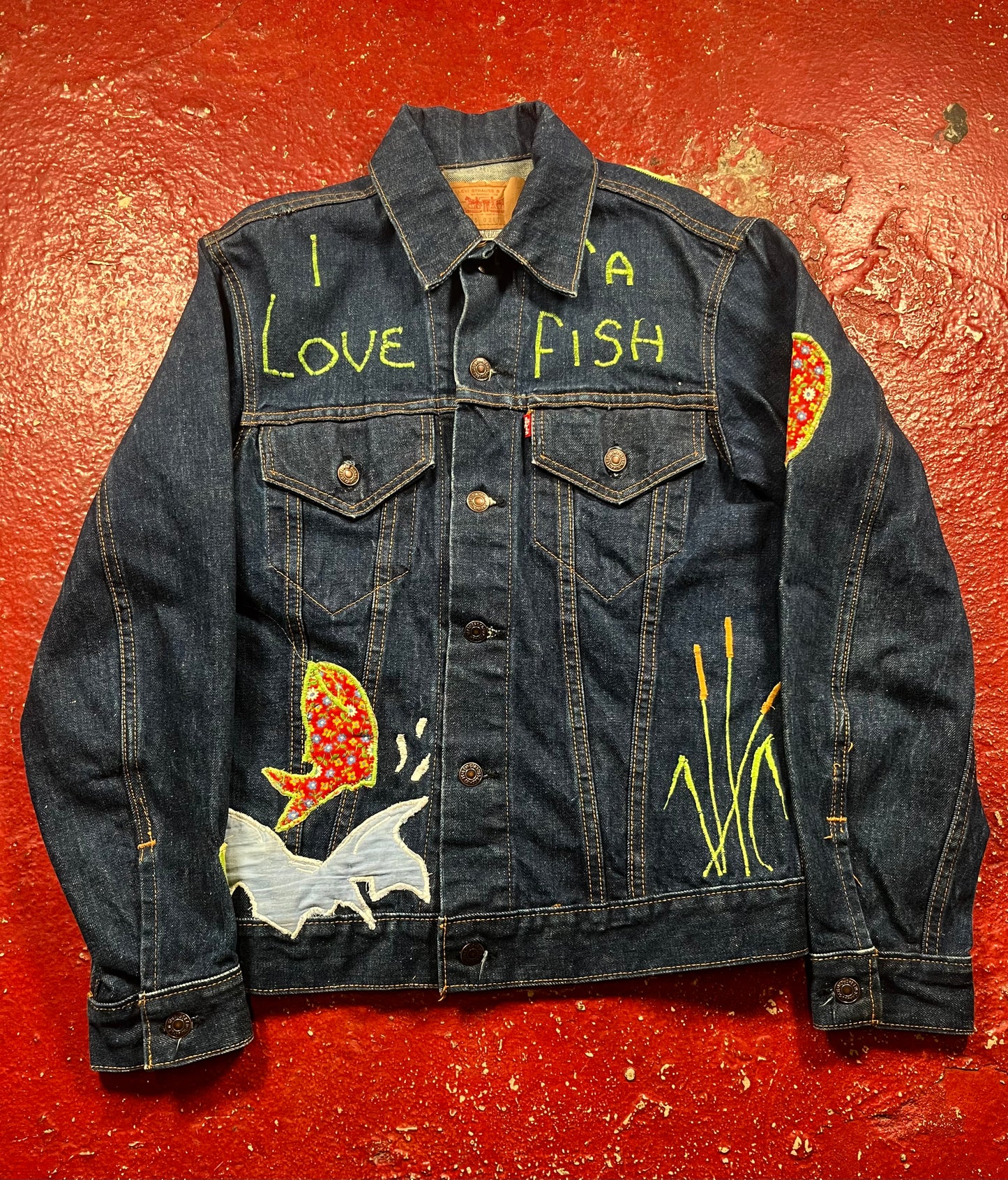 70s Levis “Fishing” Custom Jacket