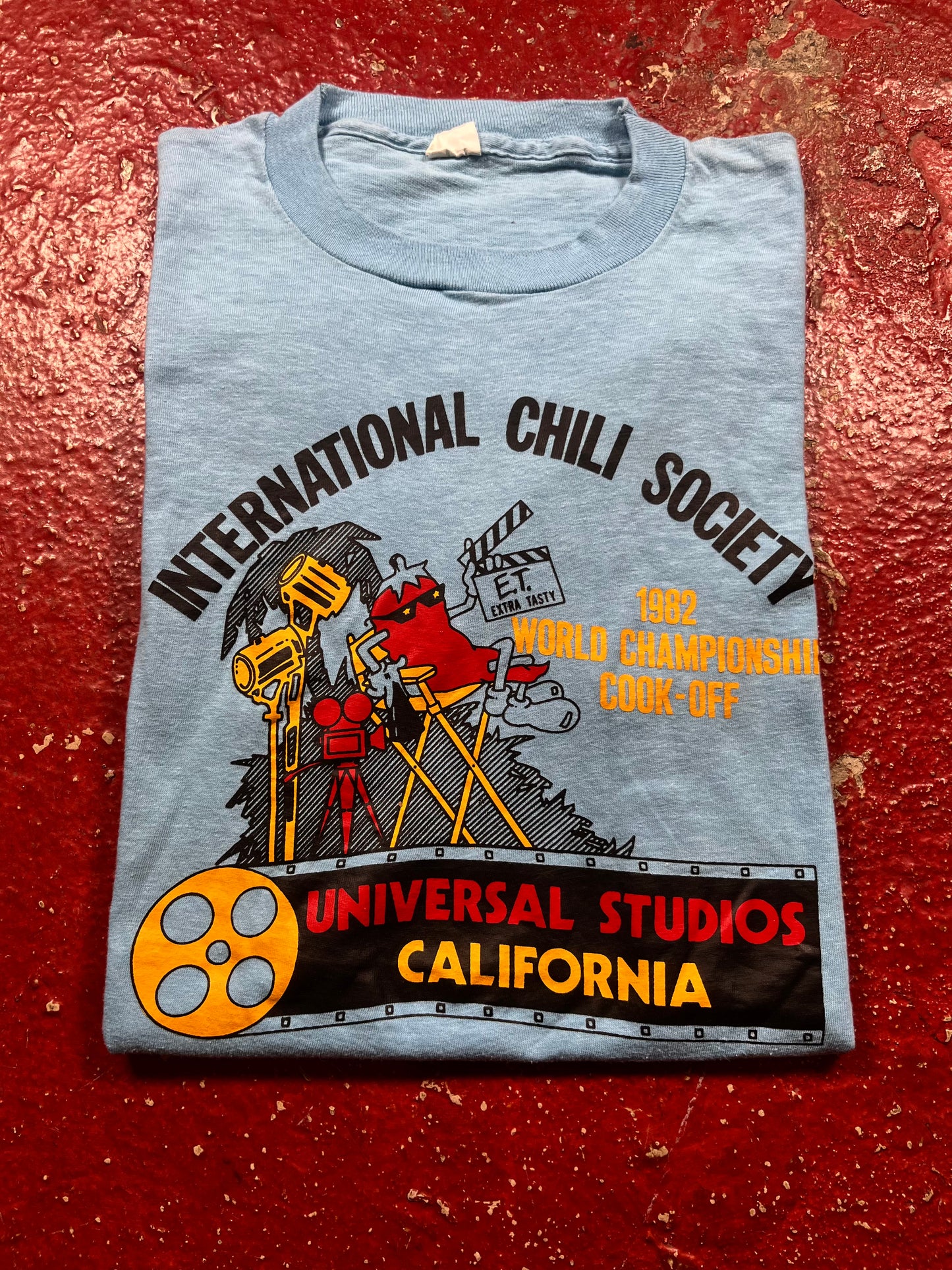 1982 Universal Studios “International Chili Society” Tee