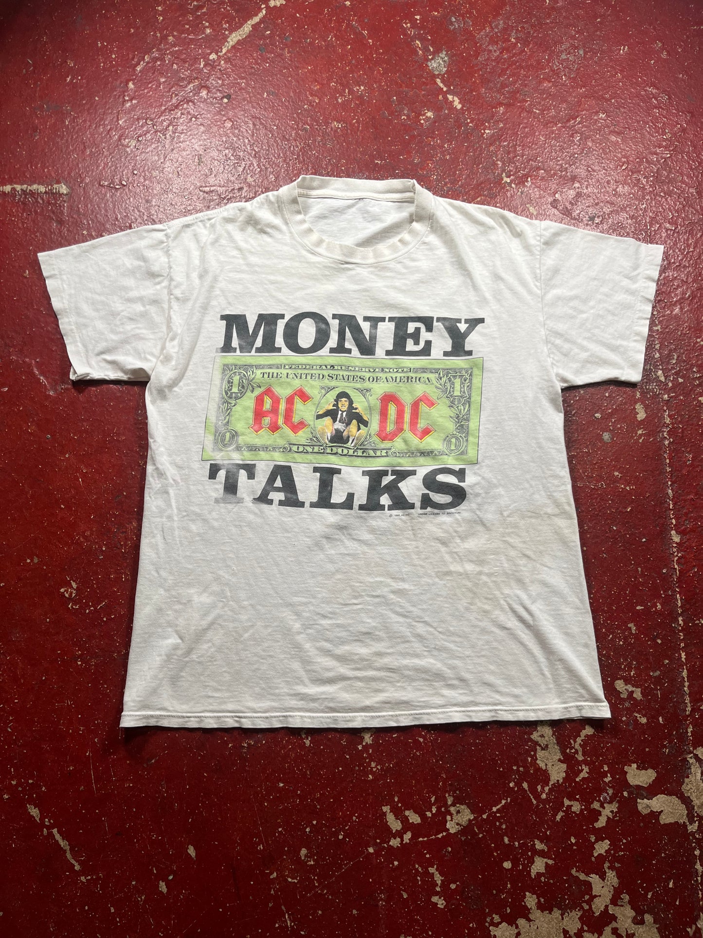 1990 ACDC “Money Talks” Tee