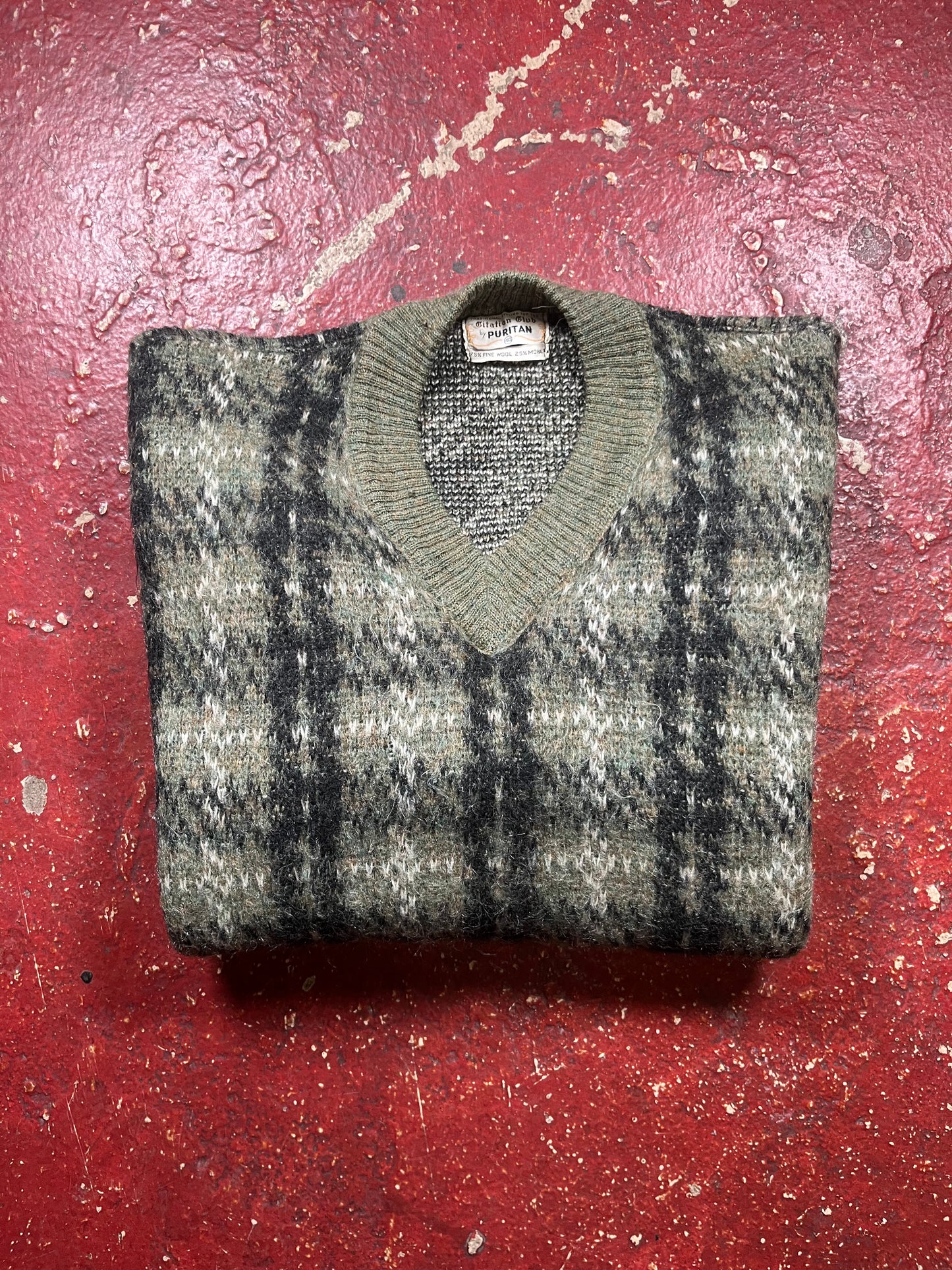 60s Puritan Mohair Sweater (25% Mohair)