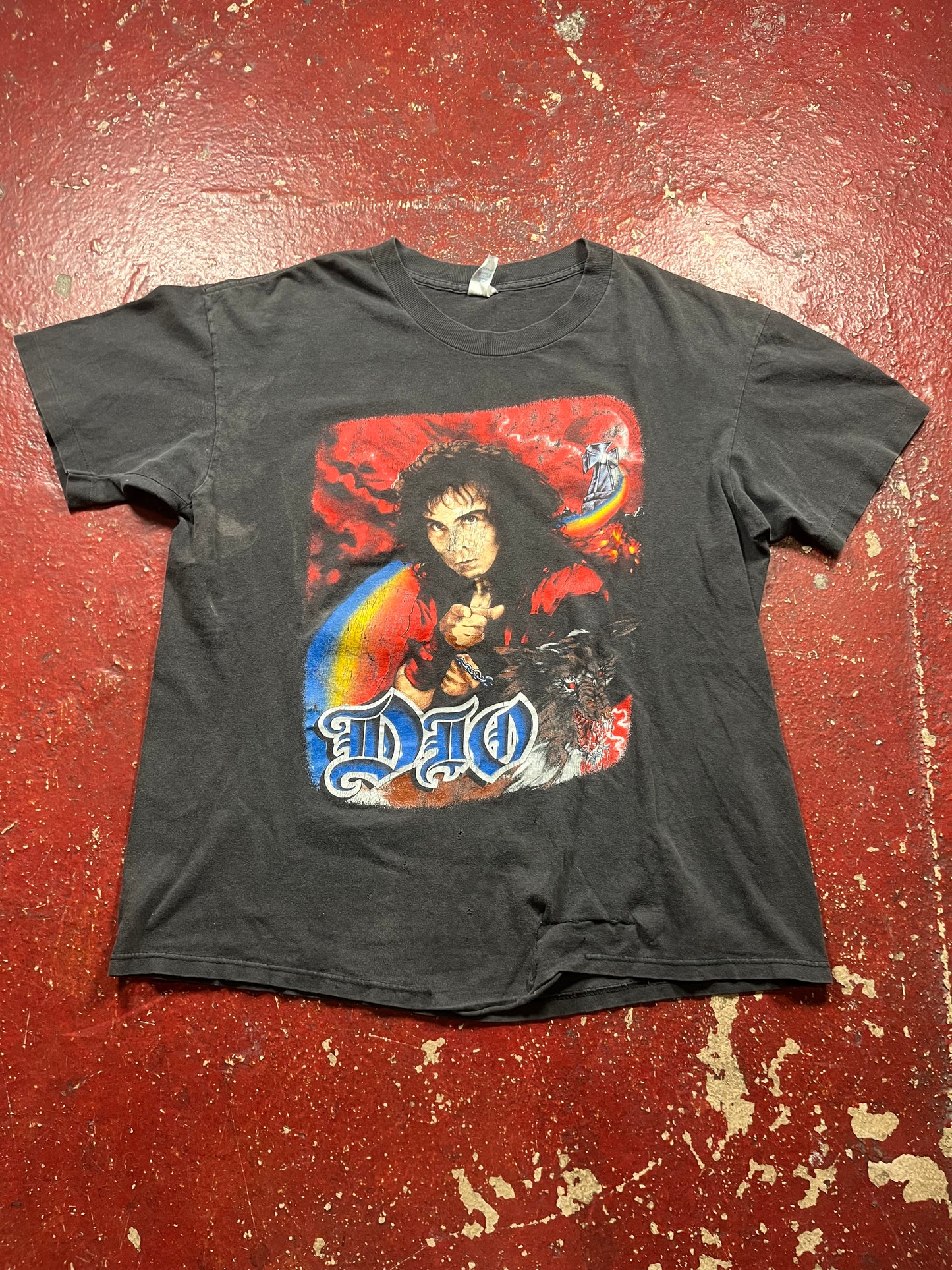 1990 Dio “Lock Up The Wolves” Tee